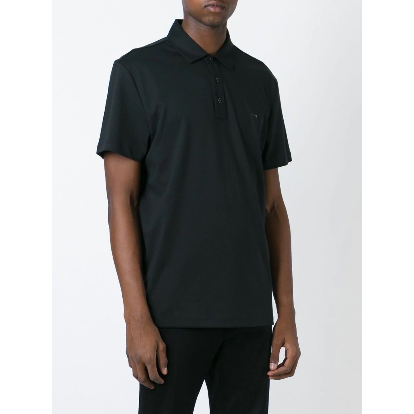 MICHAEL KORS Polo marškiniai trumpos rank. vyrams, Juoda, Sleek polo shirt 2