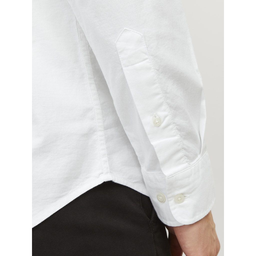 JACK & JONES Marškiniai vyrams, Balta, JPRBROOK OXFORD SHIR 5