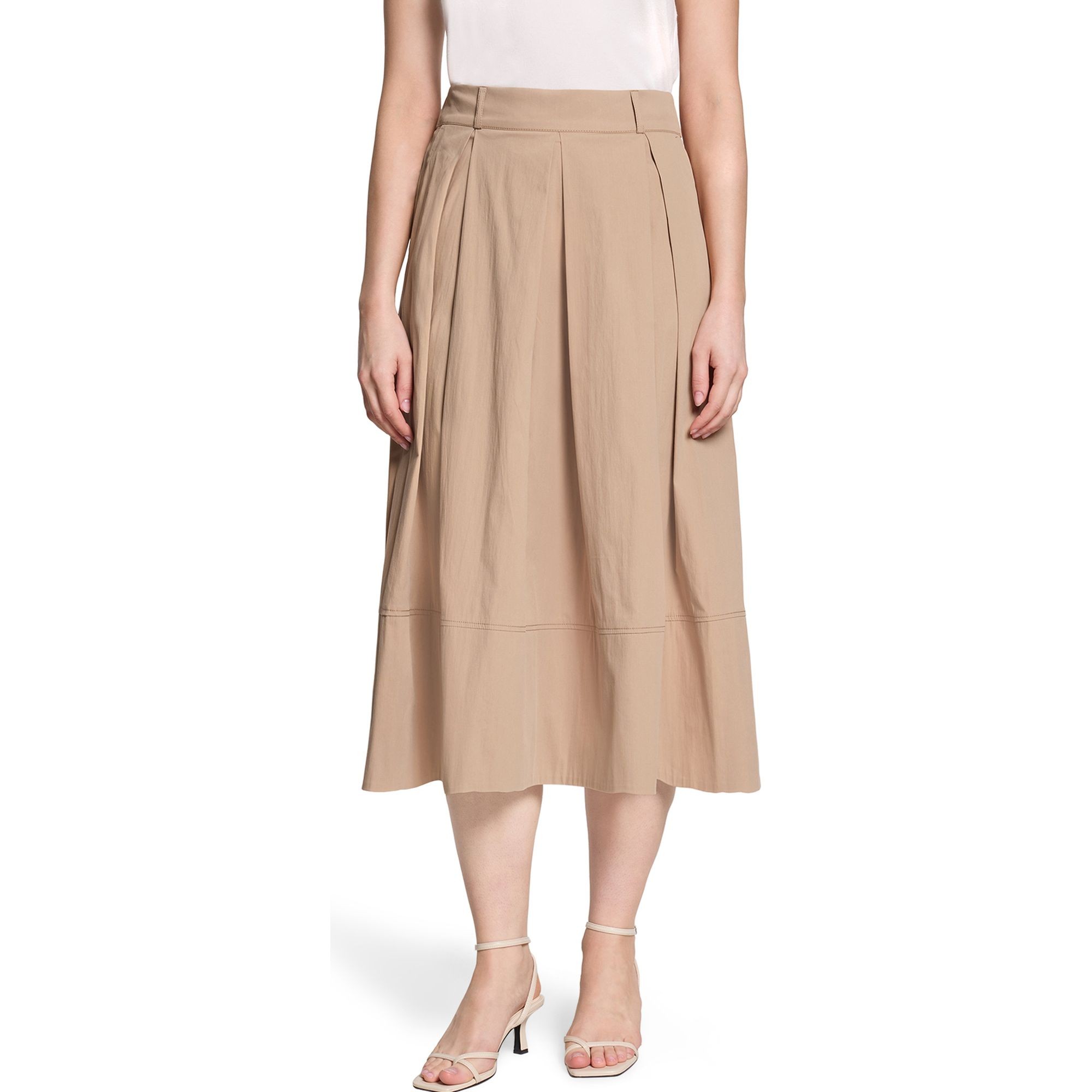 VERA MONT Midi sijonas moterims, Ruda, Midi skirt 6799/4283 3