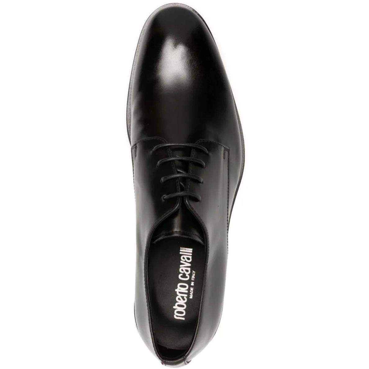 ROBERTO CAVALLI Klasikiniai batai vyrams, Juoda, Classic shoe 4