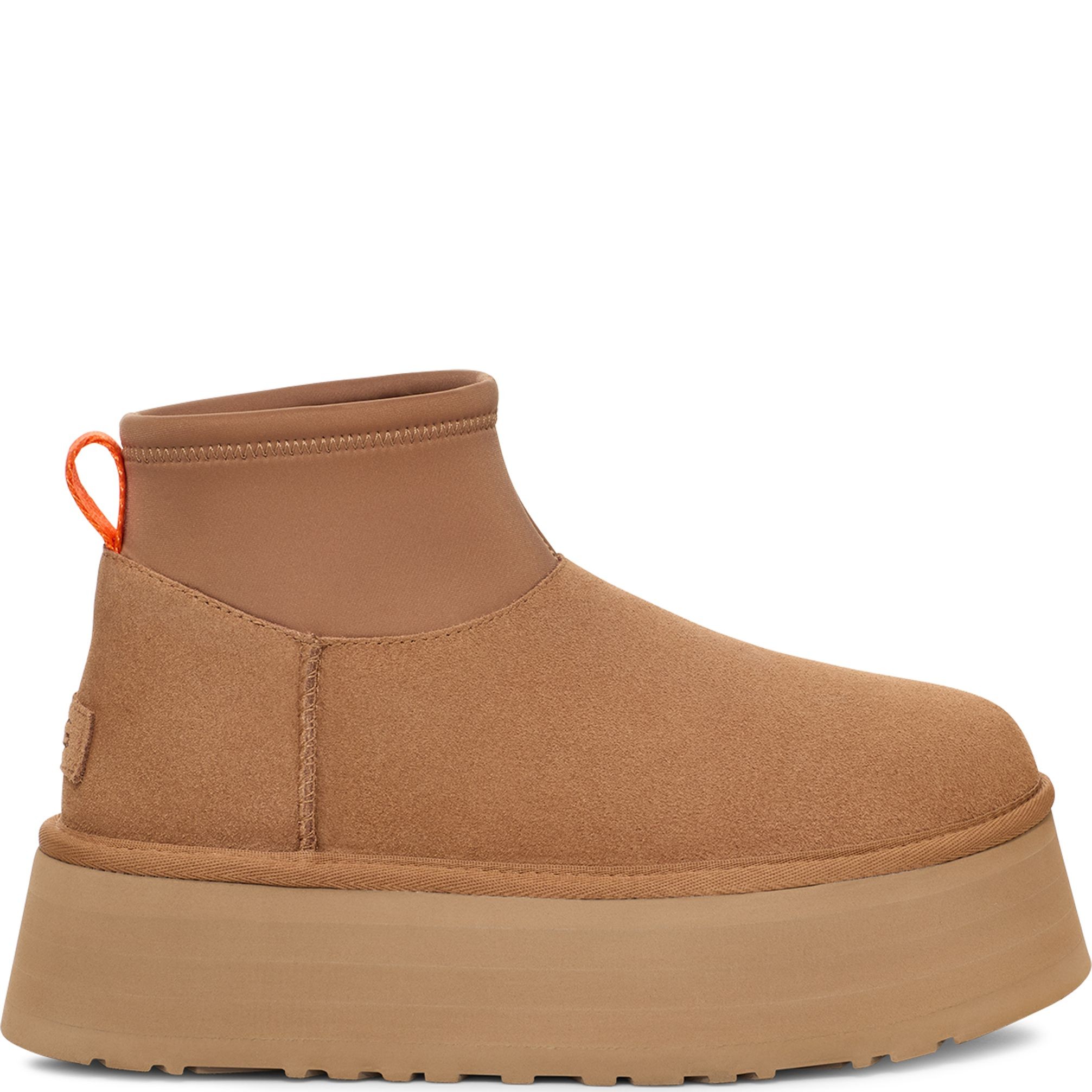 UGG Pašiltinti auliniai moterims, Ruda, Classic mini dipper warm boots 2