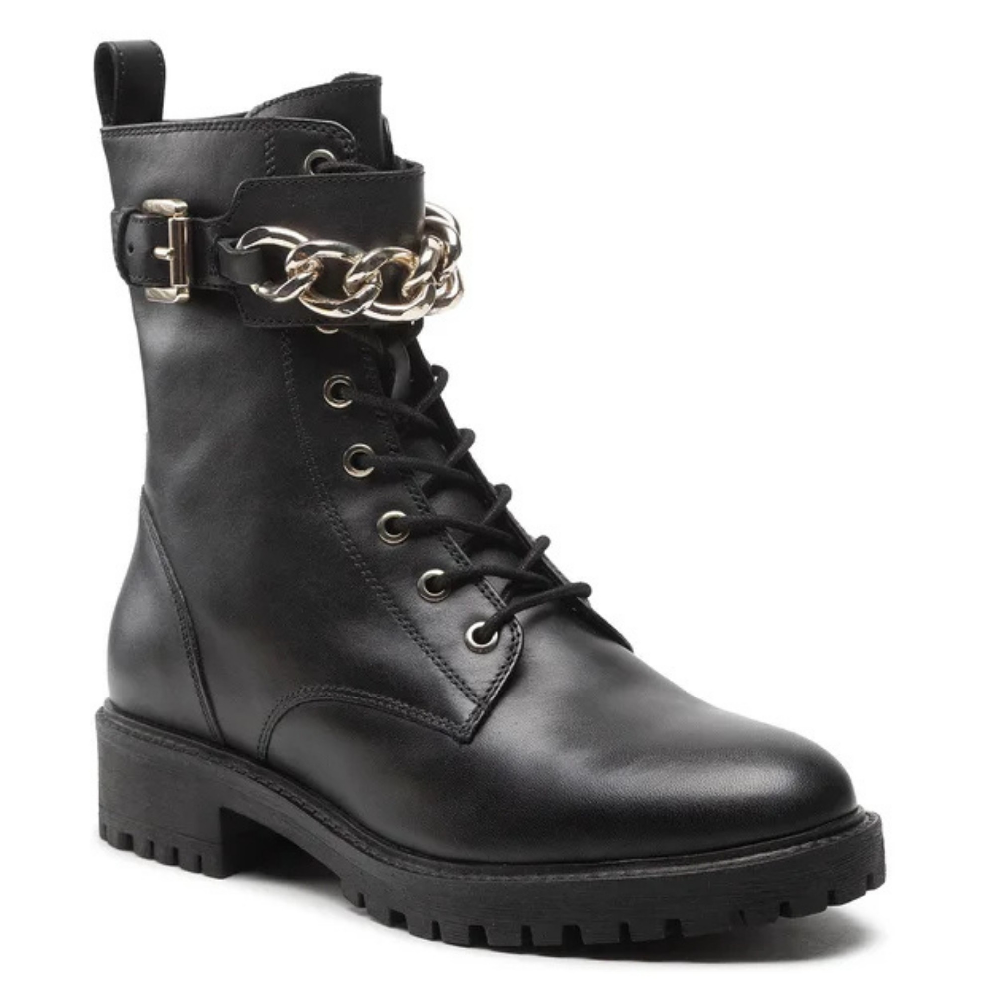 GEOX Aulinukai moterims, Juoda, HOARA BOOTIES 1