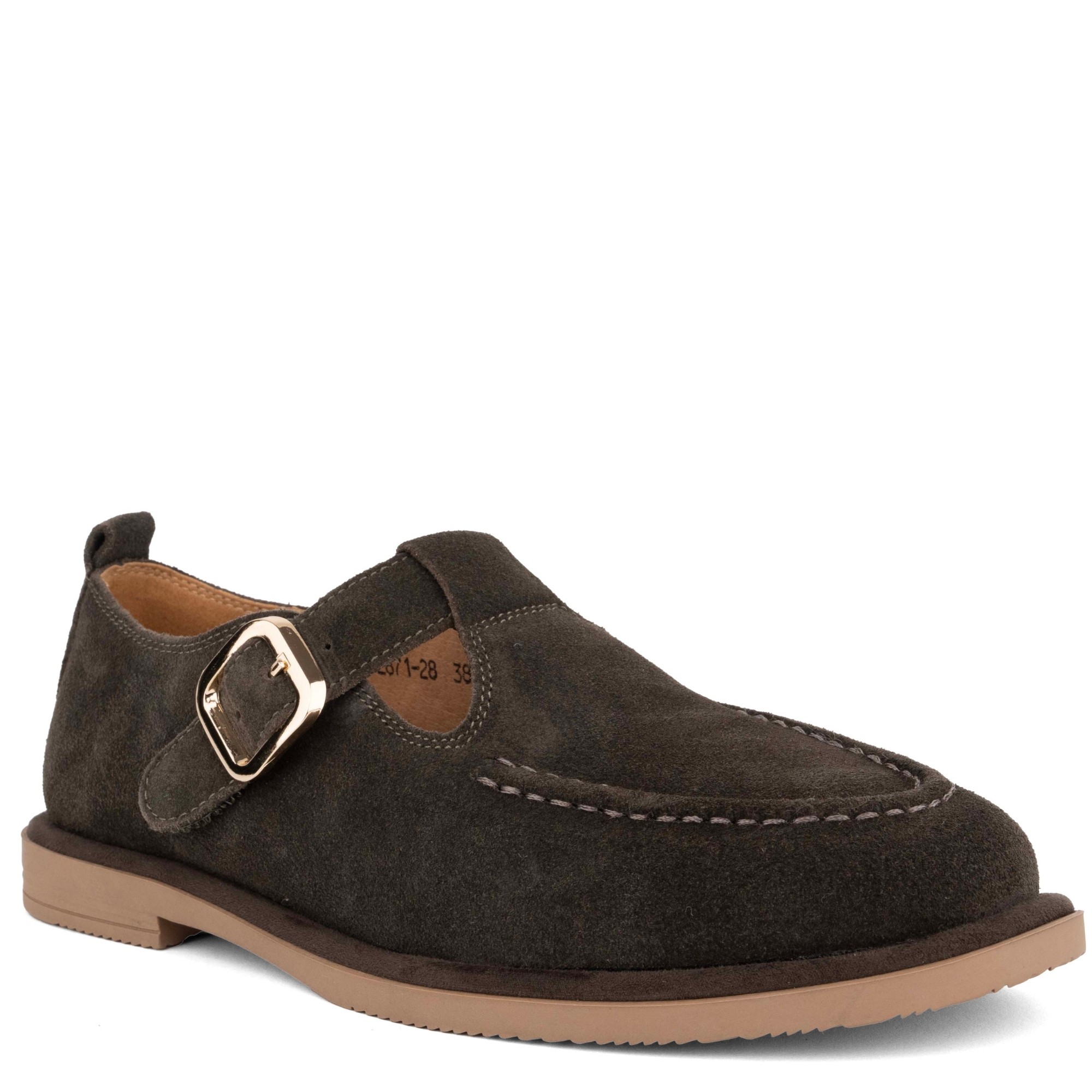 LA CONTE Loaferiai moterims, Žalia, Loafers 1