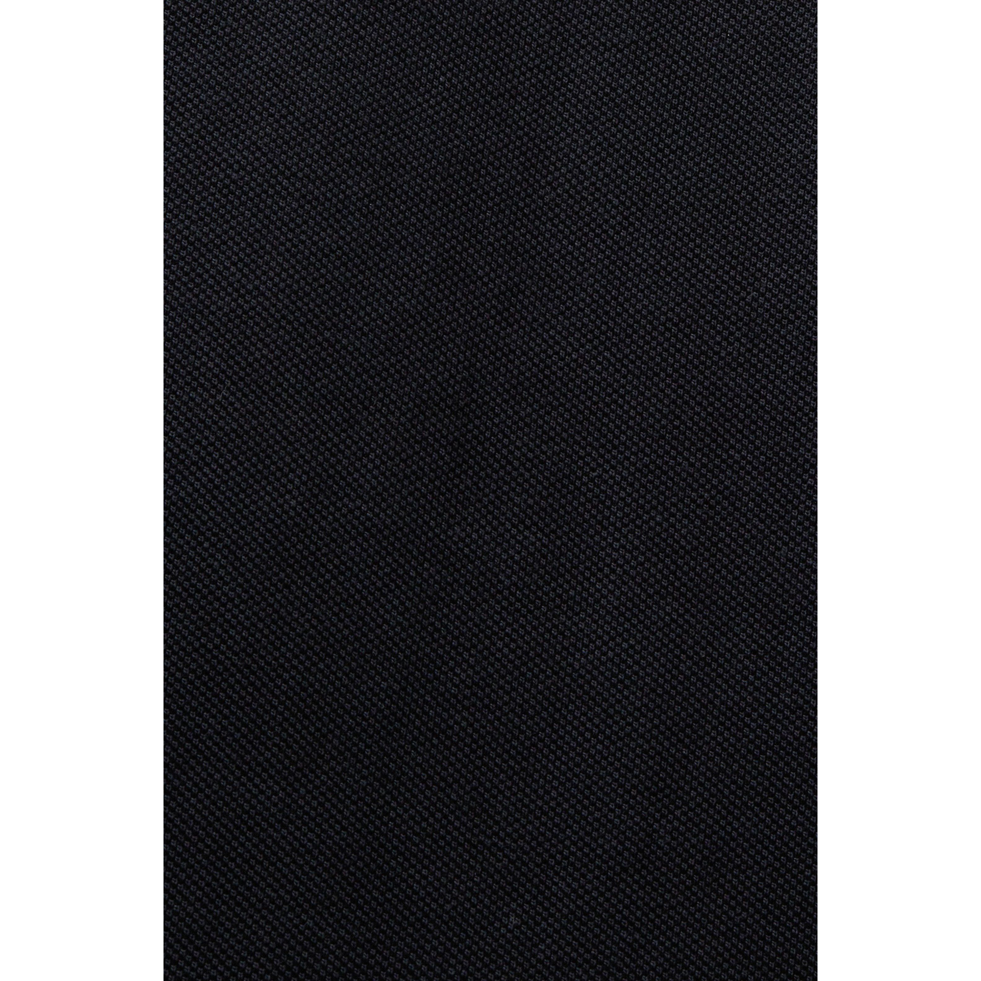 ESPRIT Polo marškiniai ilgos rank. vyrams, Juoda, Cotton Pique Polo Shirt 4