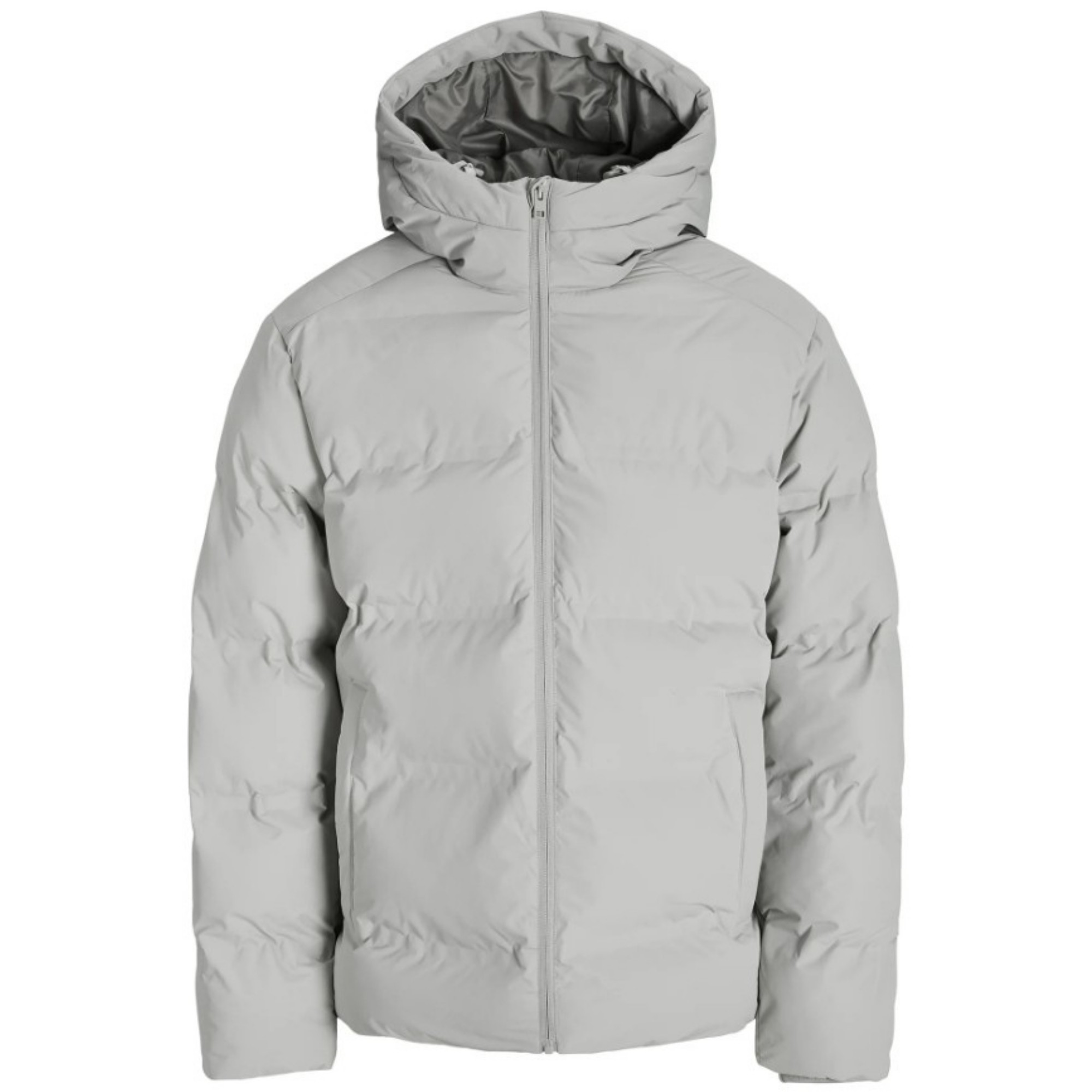 JACK & JONES Pūkinė striukė vyrams, Balta, Soho Puffer hood