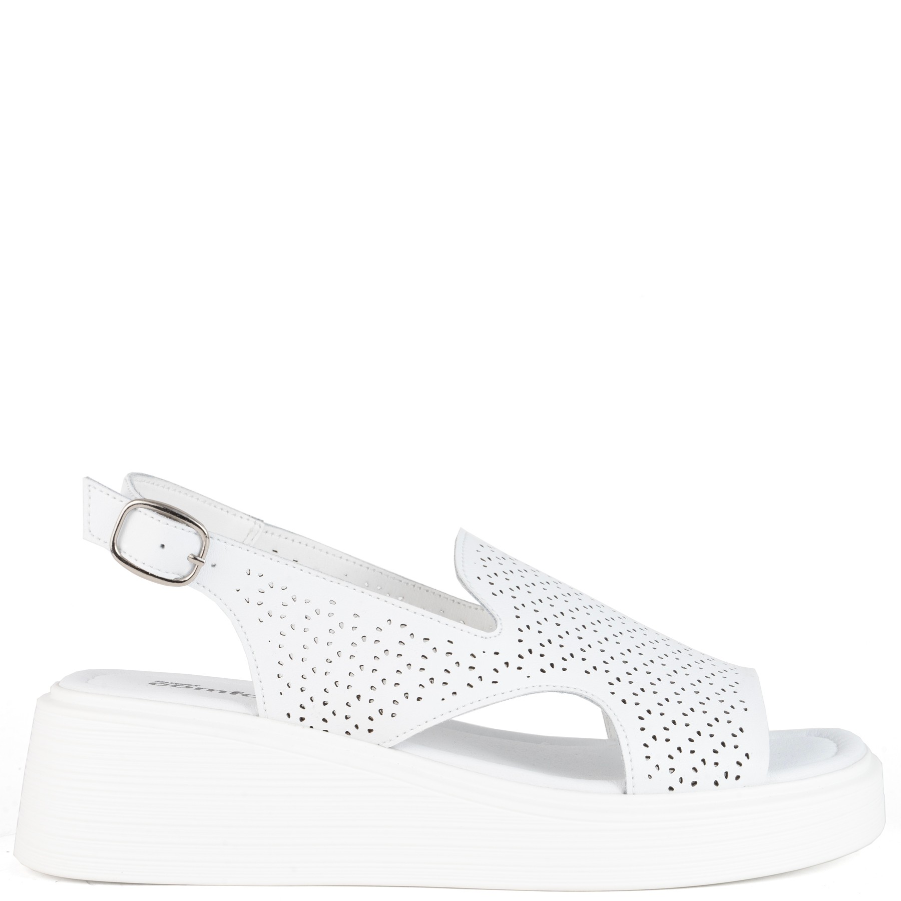 SUPER COMFORT Basutės moterims, Balta, Sandals 2