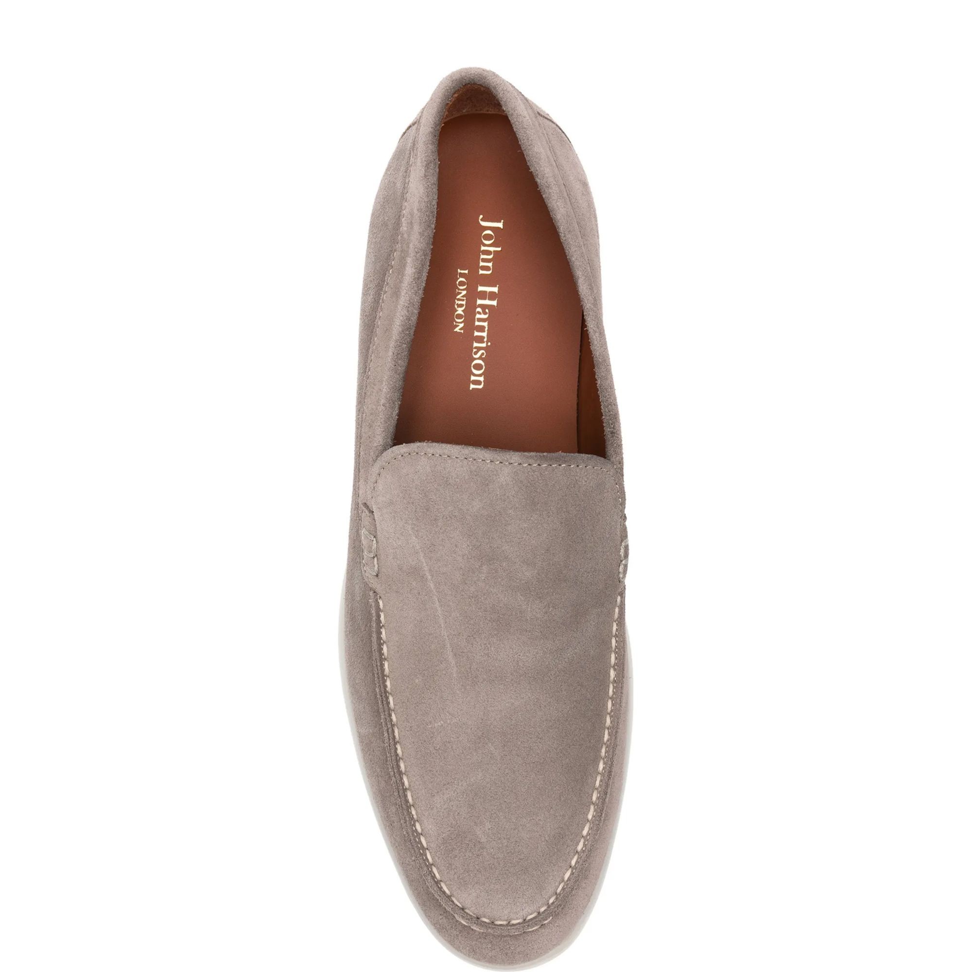 JOHN HARRISON Loaferiai vyrams, Smėlio, Loafers 4