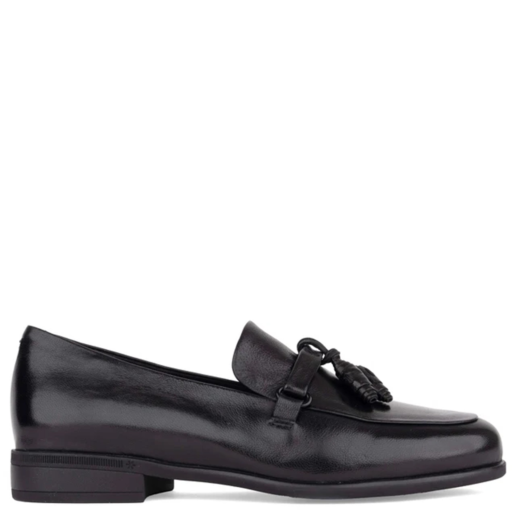SERGIO MORETTI Loaferiai moterims, Juoda, Loafers 2