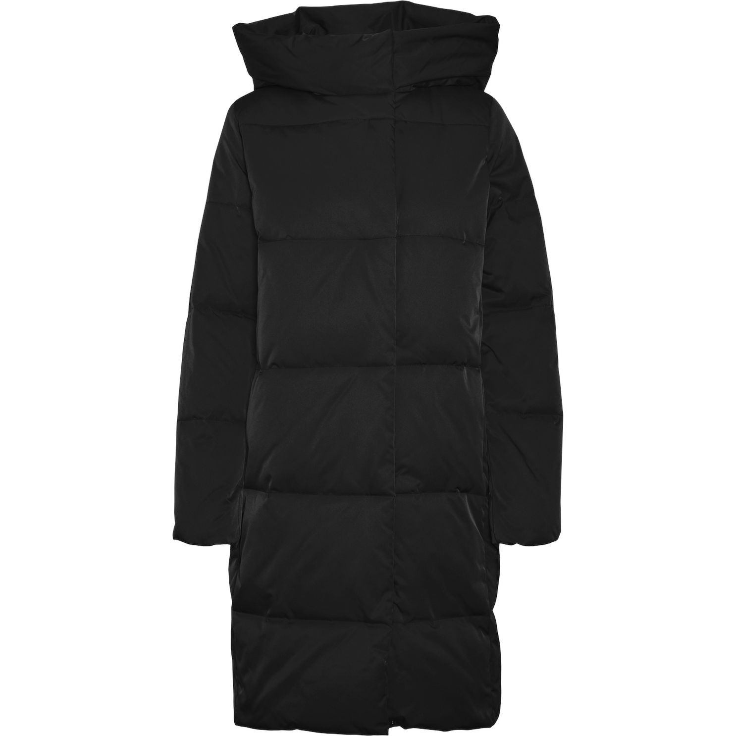 VERO MODA Pūkinis paltas moterims, Juoda, Stella coat 7