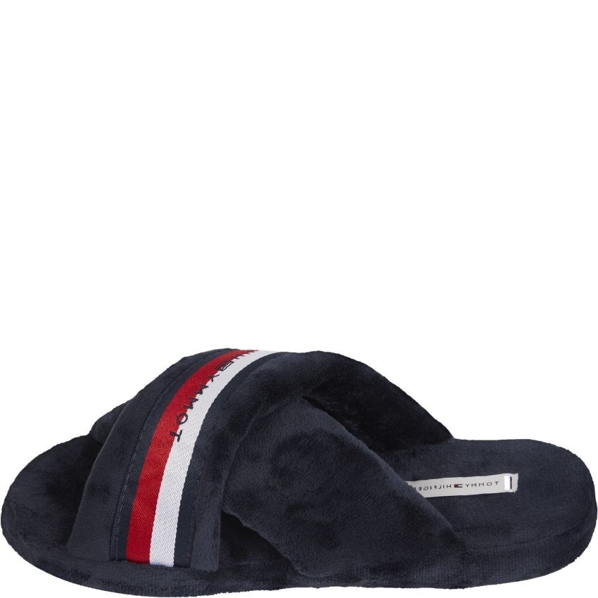 TOMMY HILFIGER Namų šlepetės moterims, Mėlyna, COMFY HOME SLIPPERS WISTRAPS 3