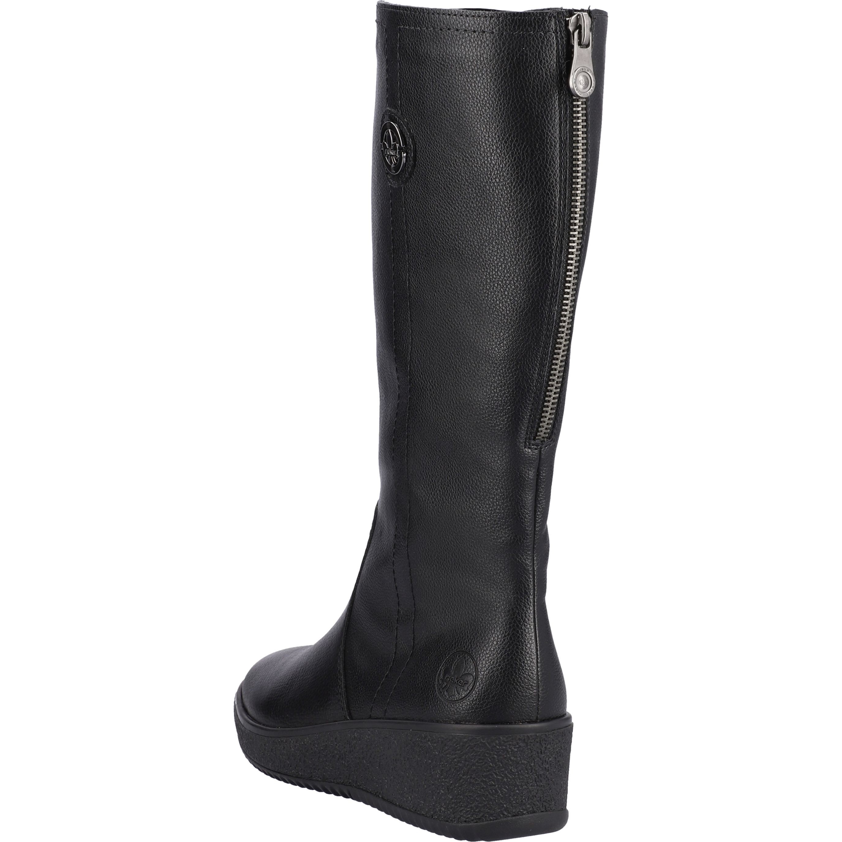 RIEKER Auliniai moterims, Juoda, Ladies' boots 6