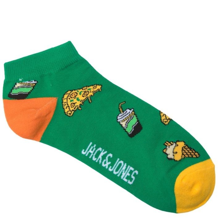 JACK & JONES Kojinės vyrams, Žalia, JACDAWSON FOOD SHORT 1