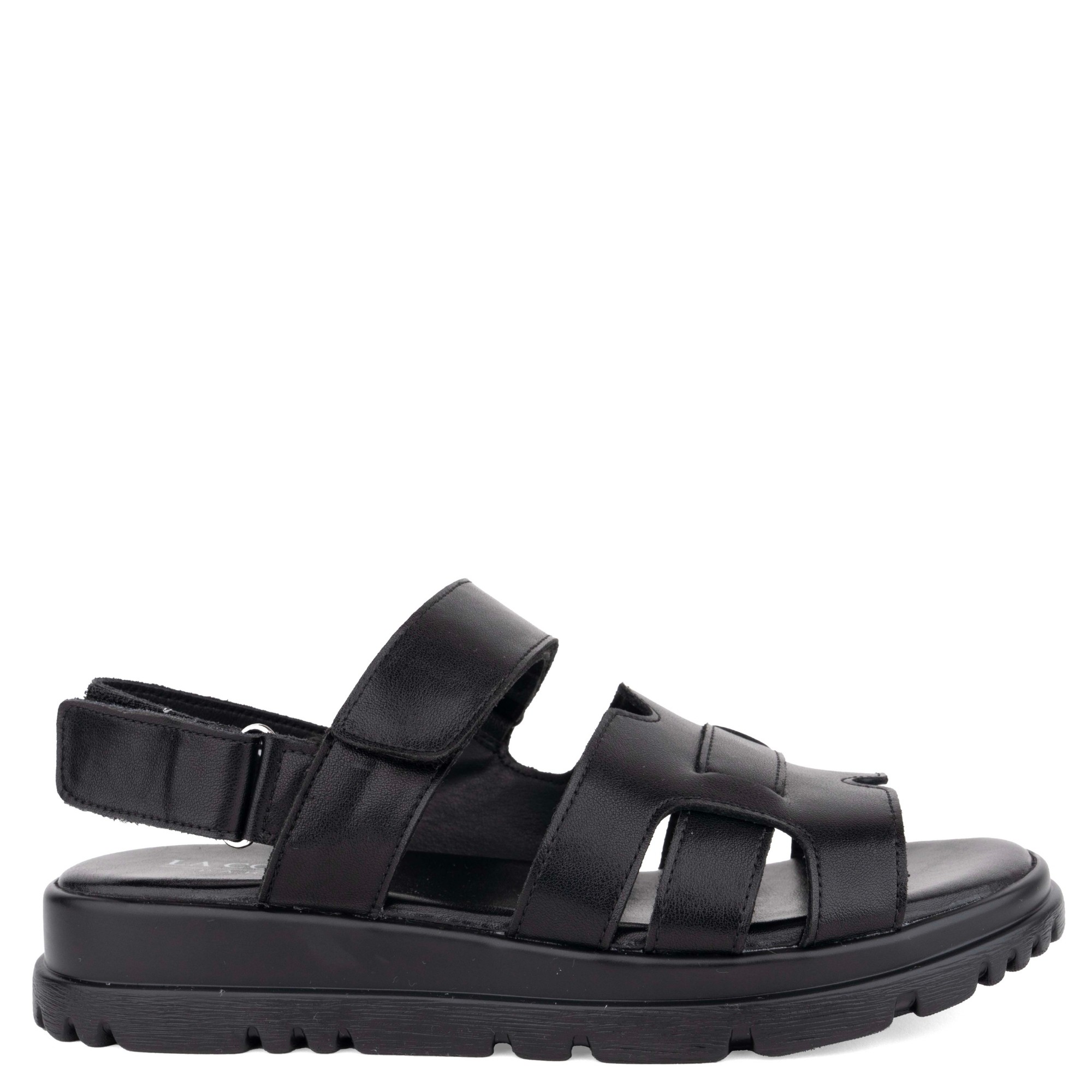 LA CONTE Basutės moterims, Juoda, Sandals 2