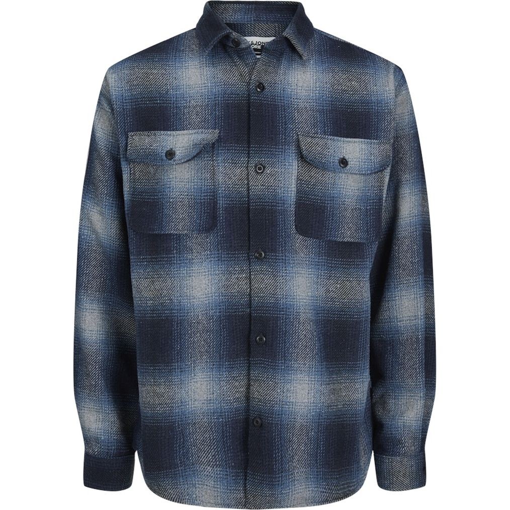 JACK & JONES Marškiniai vyrams, Mėlyna, JCOREACT DARREN OVERSH 1