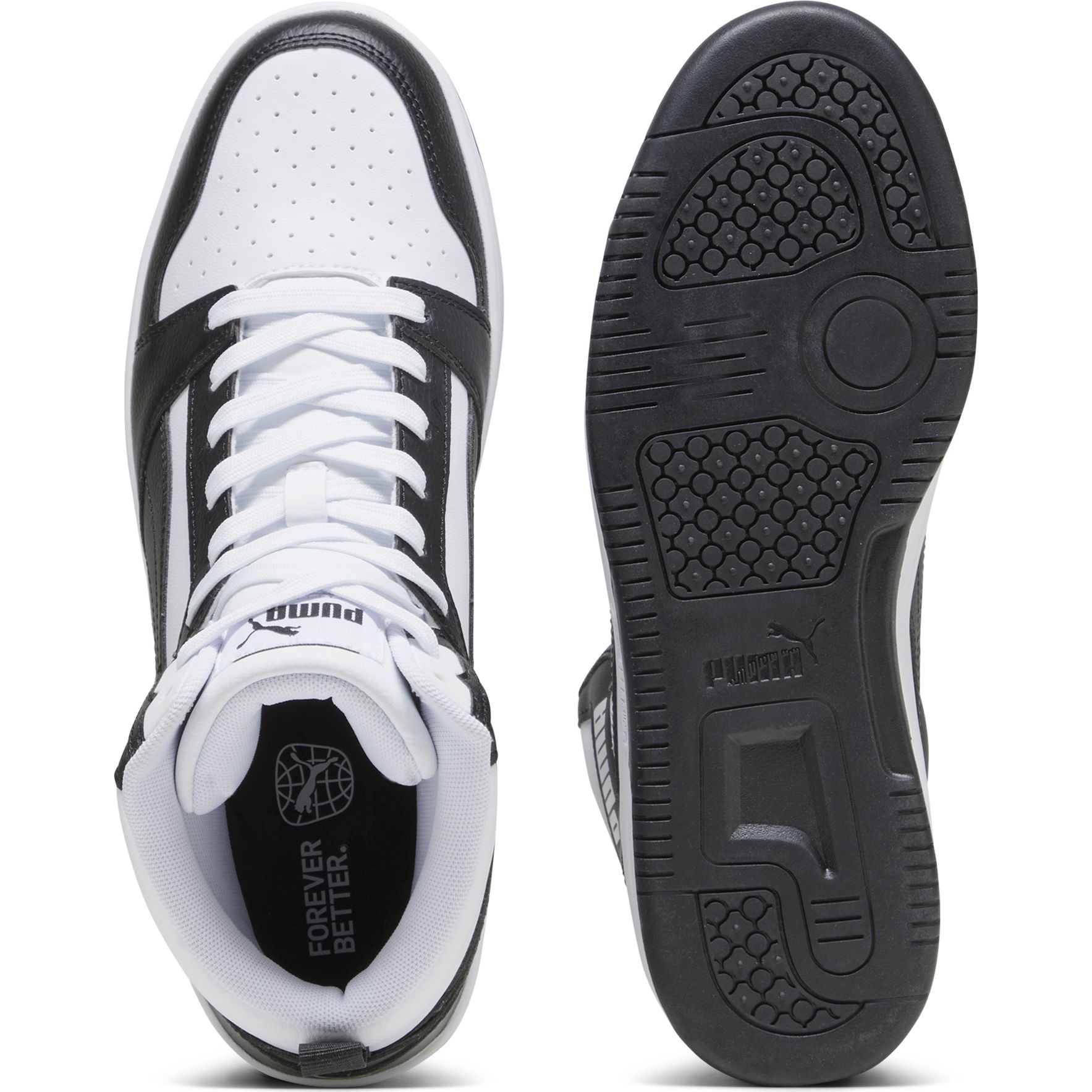PUMA Aulinukai vyrams, Balta, Rebound booties 5