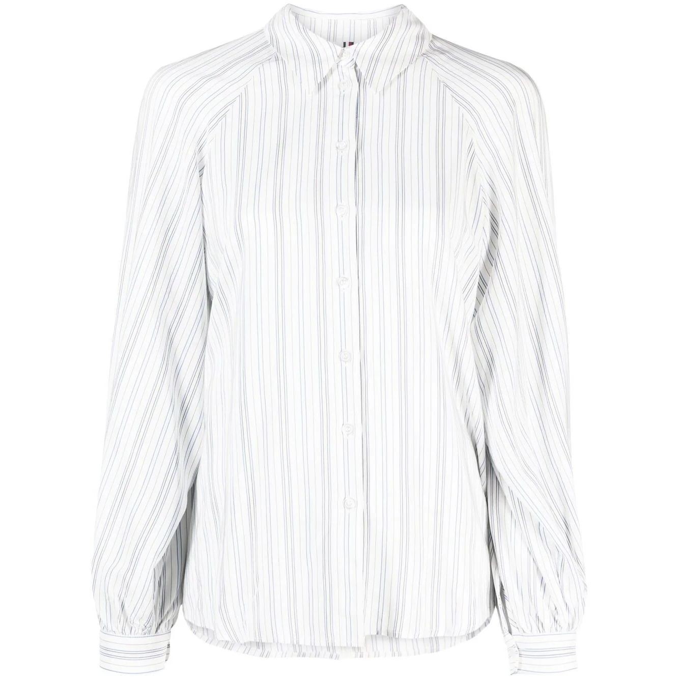 TOMMY HILFIGER Marškiniai ilgomis rankovėmis moterims, Marga, Viscose stripe raglan shirt 1
