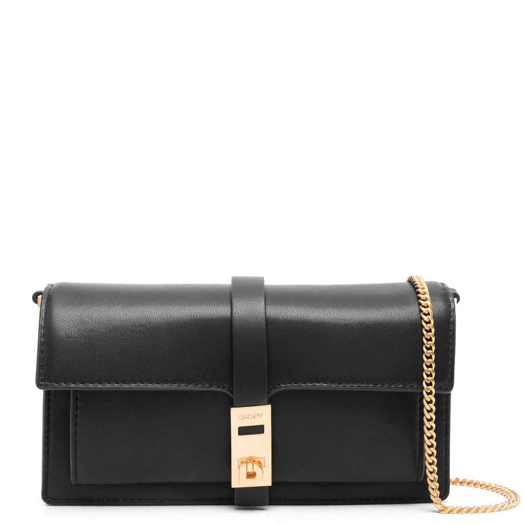 DKNY Delninukė moterims, Juoda, Alora clutch 1