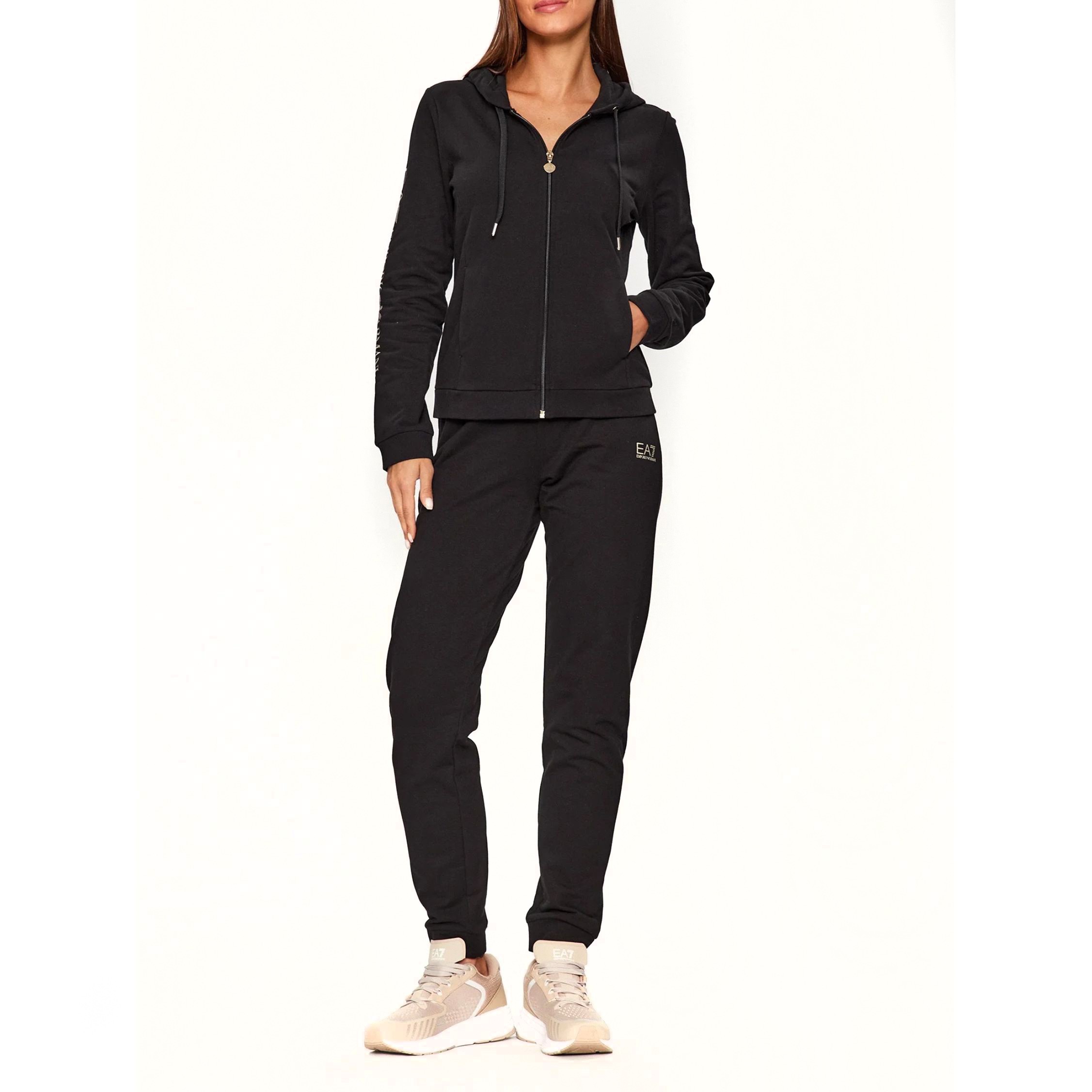 EA7 Sportinis kostiumas moterims, Juoda, Tracksuit 1