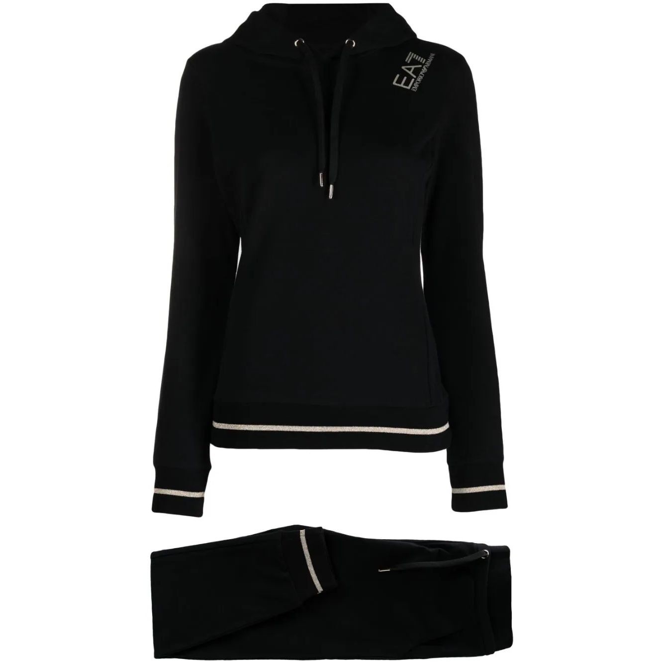 EA7 Sportinis kostiumas moterims, Juoda, Tracksuit 1