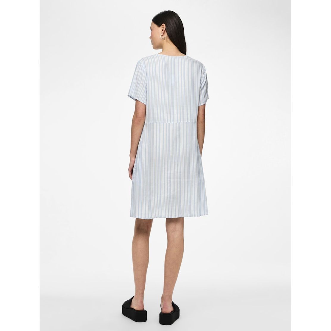 PIECES Mini suknelė moterims, Mėlyna, Pcalvina mini dress 4