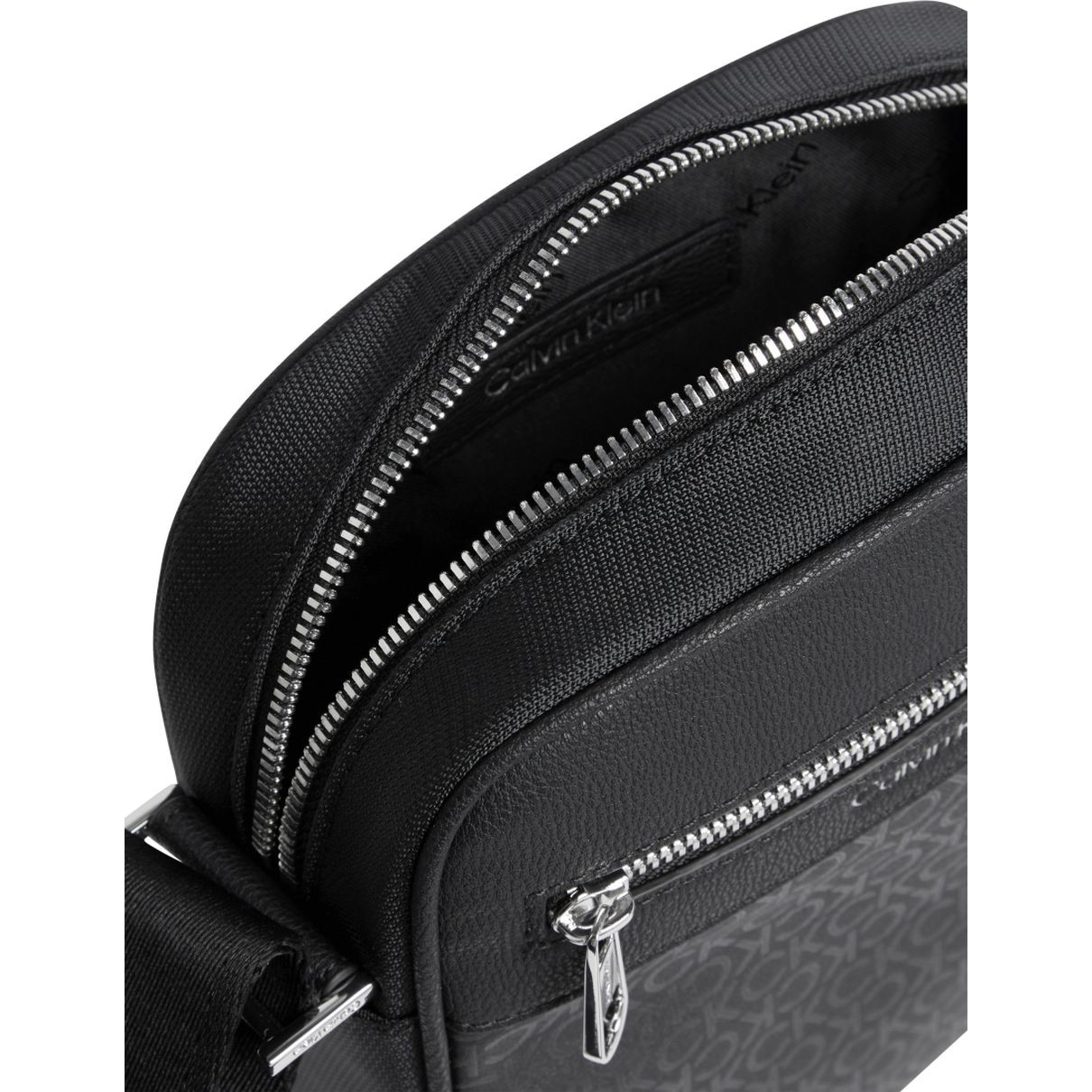 CALVIN KLEIN Rankinė per petį vyrams, Juoda, Elevated reporter 3