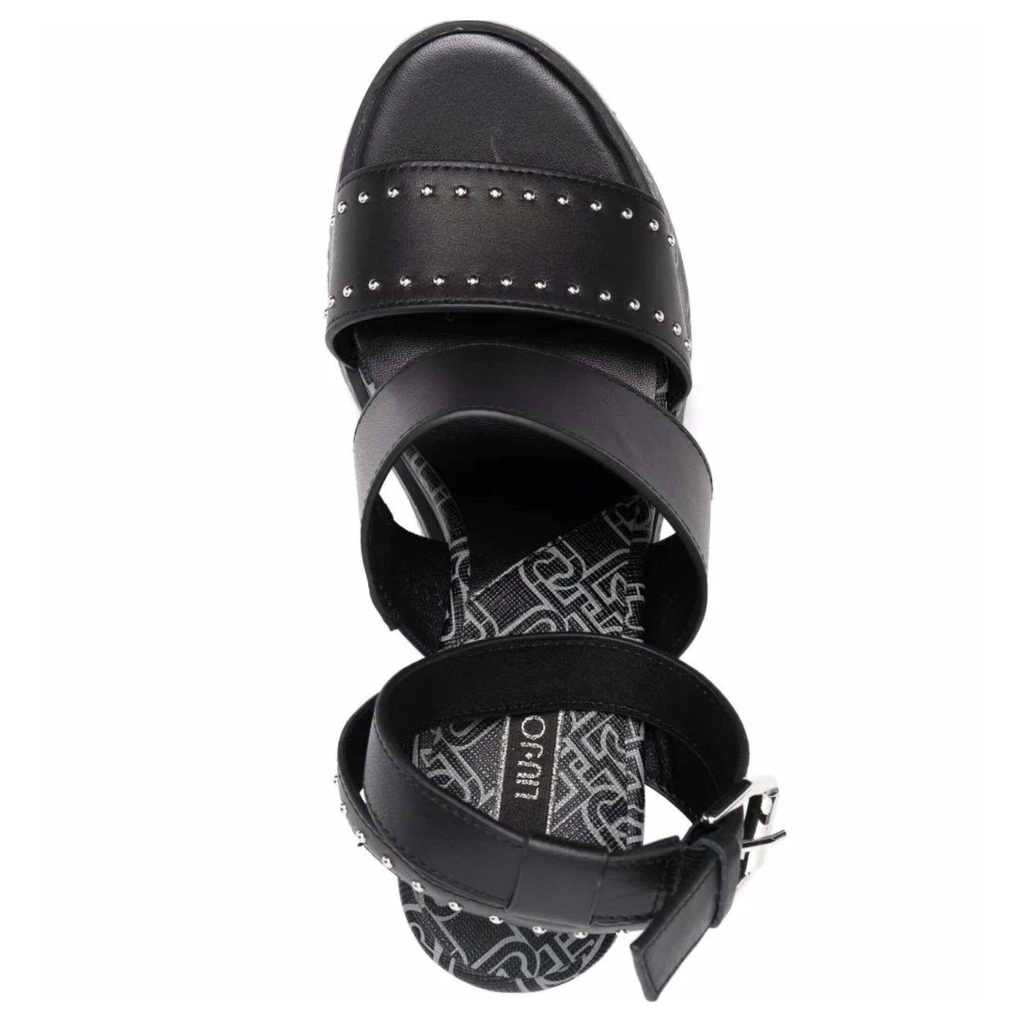 LIU JO Basutės moterims, Juoda, NICOLE 05 SANDALS 4