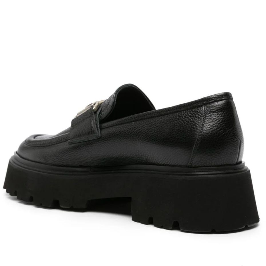 CESARE CASADEI Mokasinai moterims, Juoda, Willer mocassins 3
