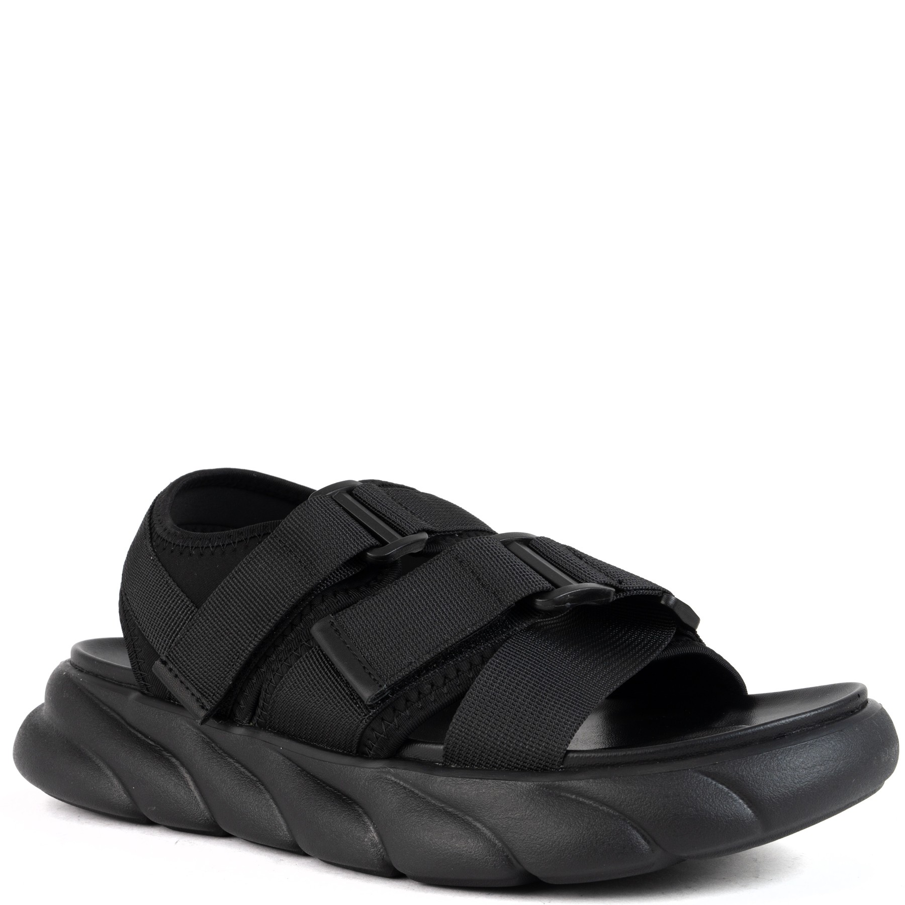 LA CONTE Basutės vyrams, Juoda, Sandals 1
