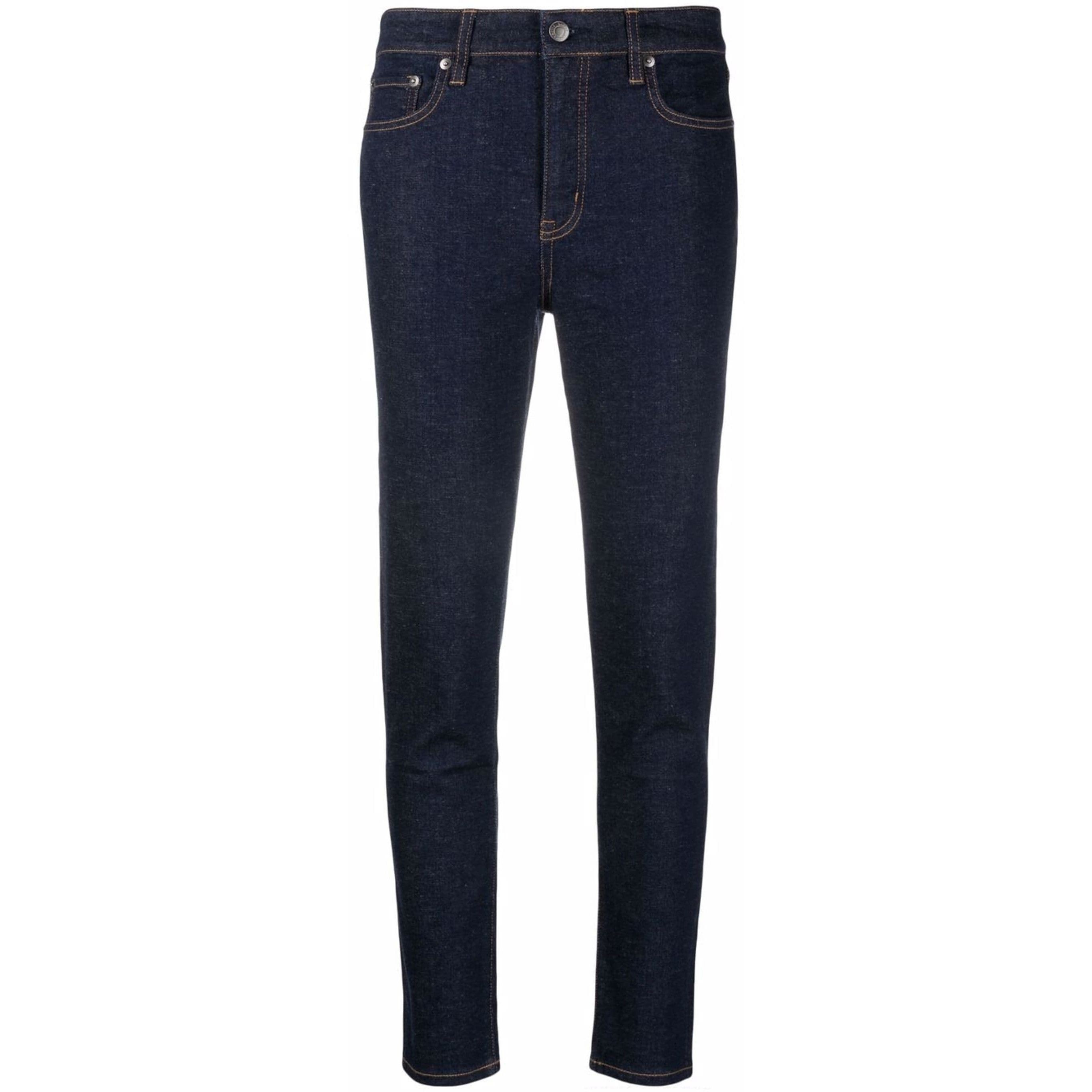 LAUREN RALPH LAUREN Aptempti džinsai moterims, Mėlyna, Hi rs sk ank 5 pocket denim 1