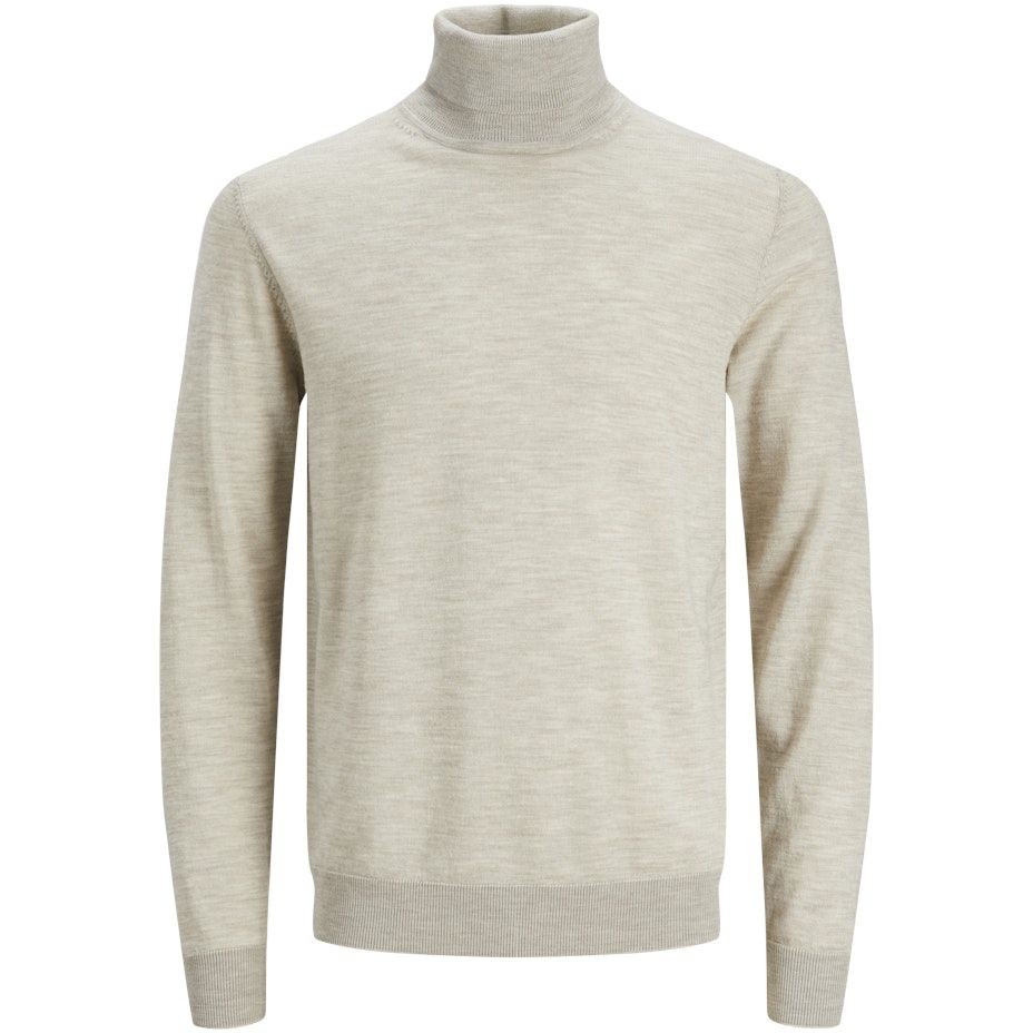 JACK & JONES Megztinis vyrams, Smėlio, JPRBLABUSHWICK MERINO 1