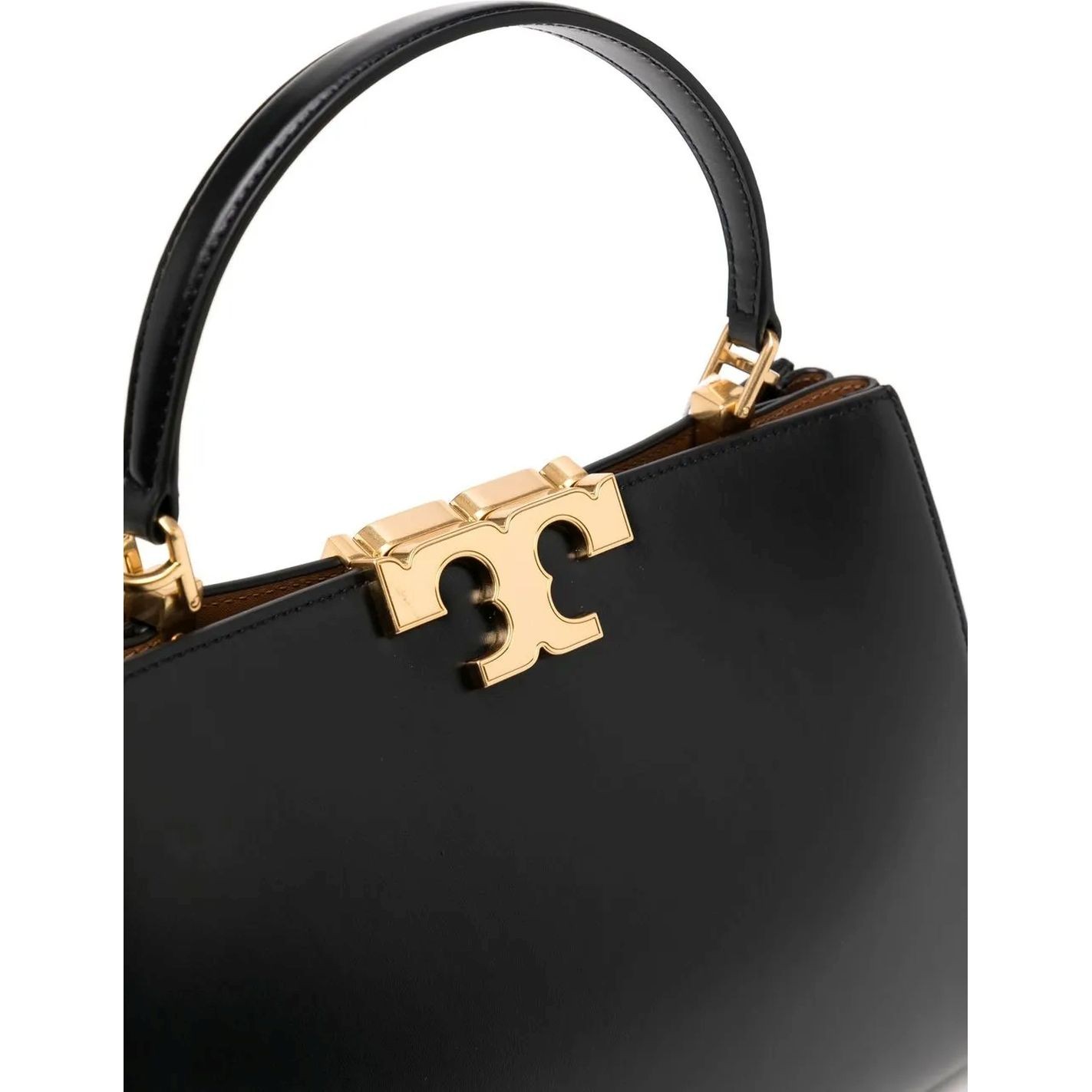 TORY BURCH Pirkinių krepšys moterims, Juoda, Eleanor satchel 3