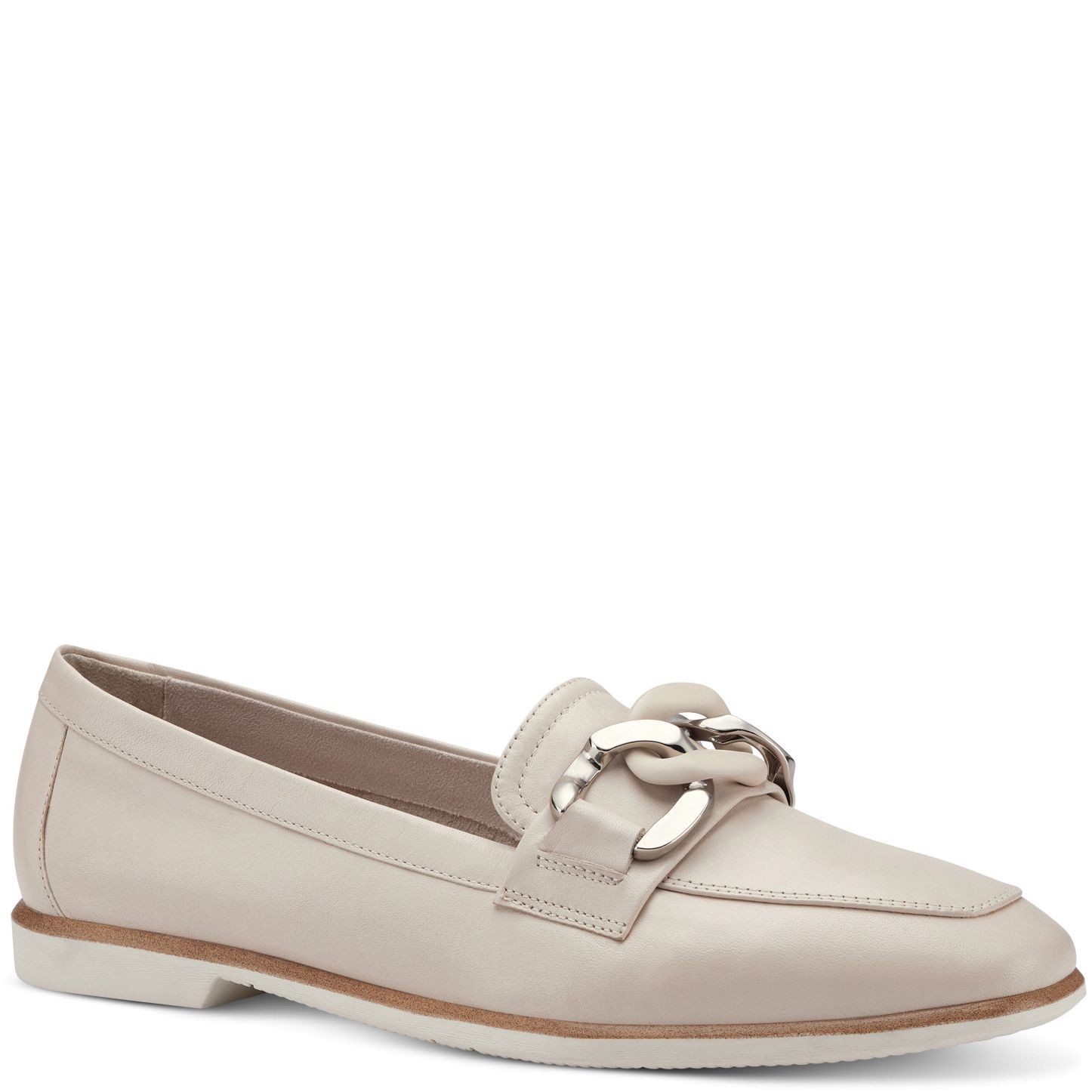 TAMARIS Loaferiai moterims, Smėlio, LOAFERS 1
