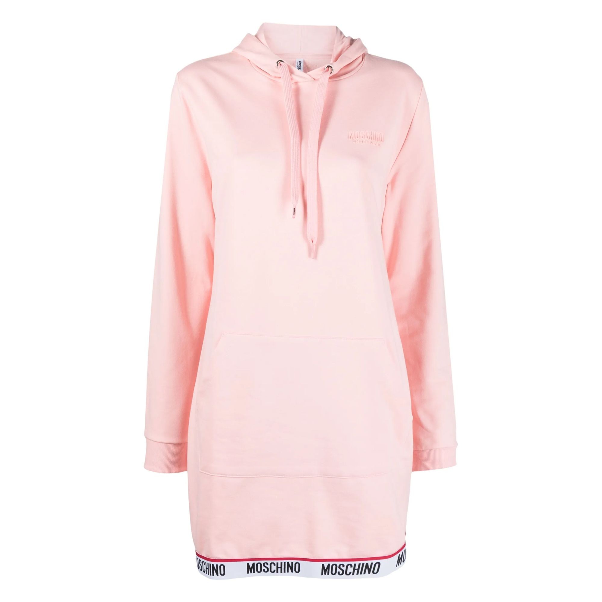 MOSCHINO UNDERWEAR Džemperis moterims, Rožinė, Hoodie 1