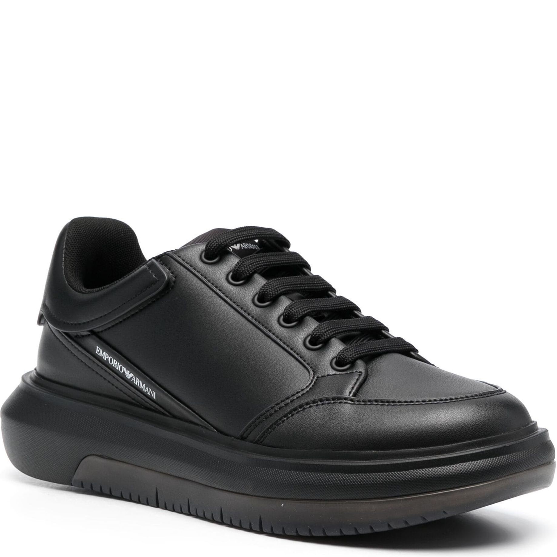 EMPORIO ARMANI Sportiniai bateliai vyrams, Juoda, Sneaker 2