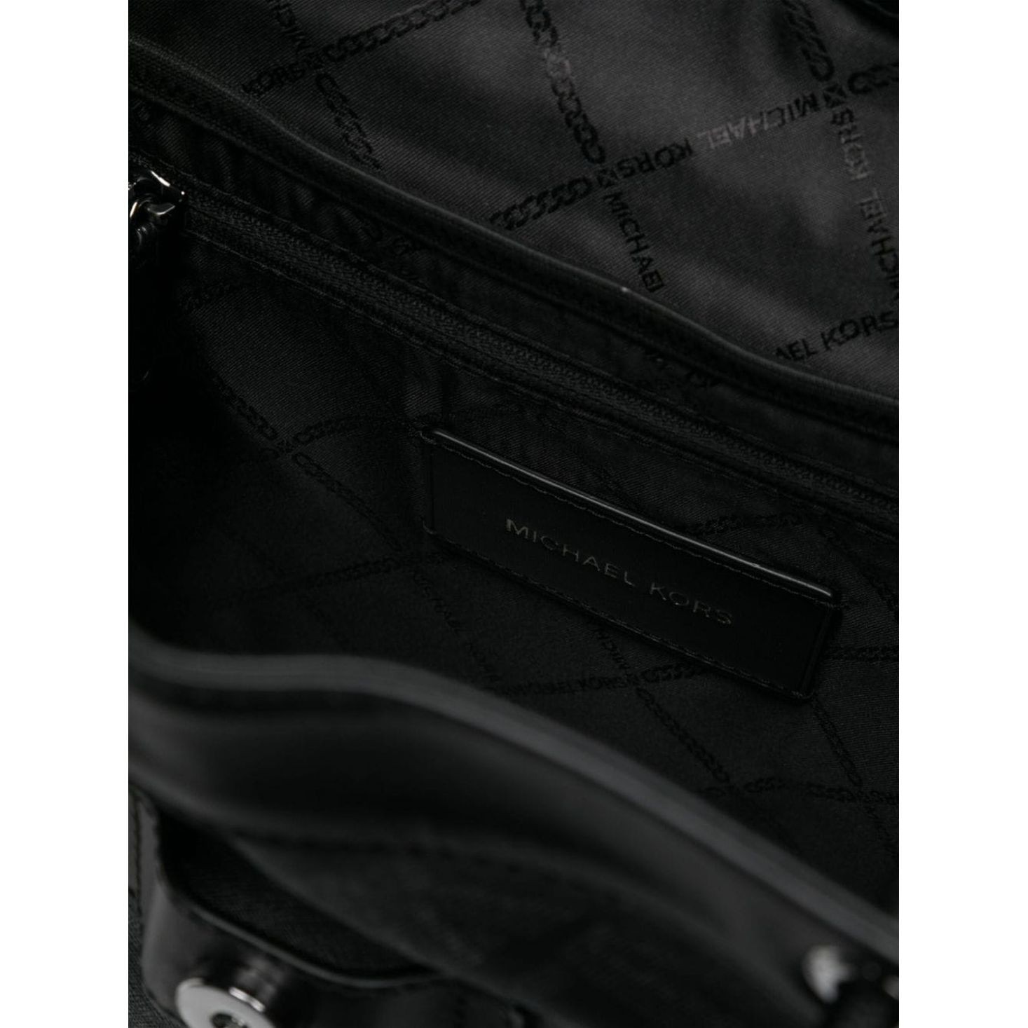 MICHAEL KORS Kuprinė vyrams, Juoda, Flap backpack 4