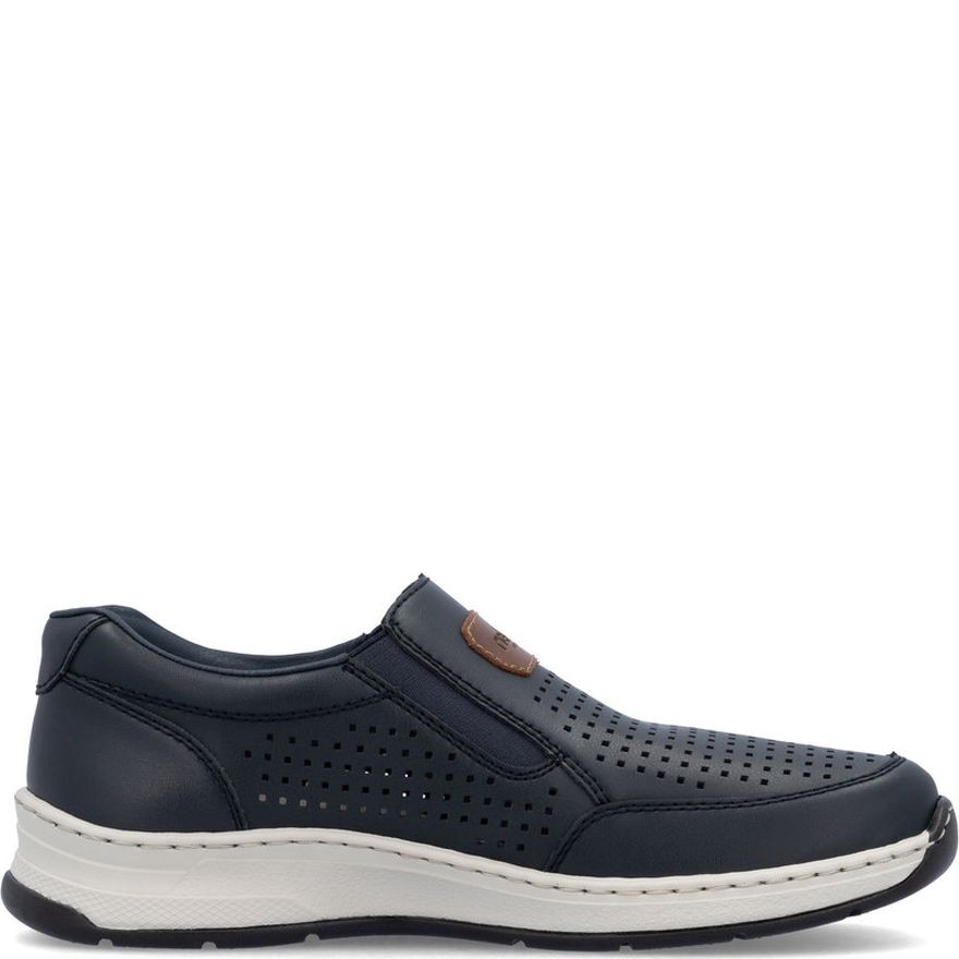 RIEKER Loaferiai vyrams, Mėlyna, Loafers 3