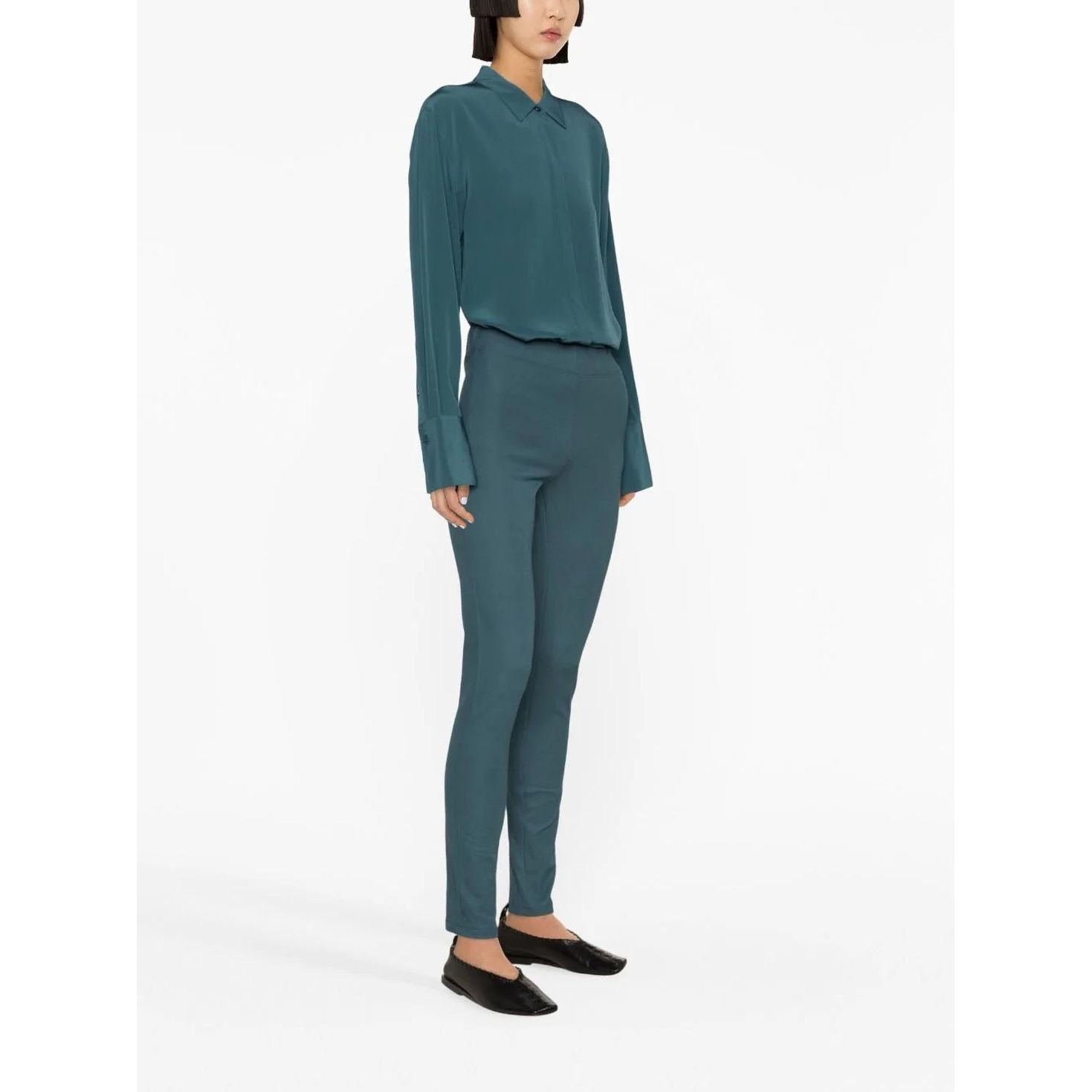 JOSEPH Tamprės moterims, Žalia, Legging pant 3