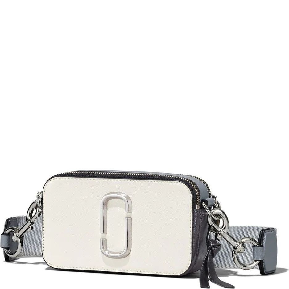 MARC JACOBS Rankinė per petį moterims, Balta, The snapshot 5