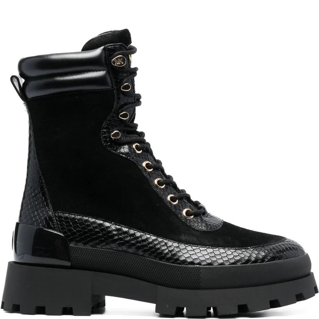 MICHAEL KORS Aulinukai moterims, Juoda, Rowan lace up bootie 2
