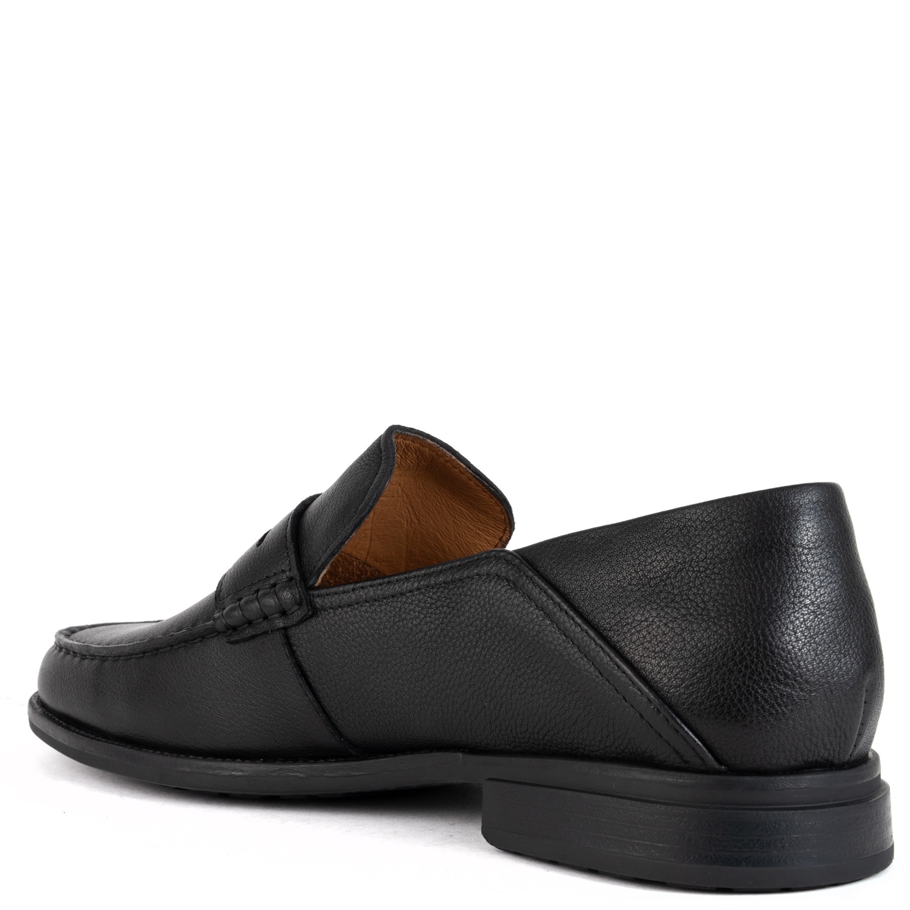SERGIO MORETTI Loaferiai vyrams, Juoda, Loafers 3