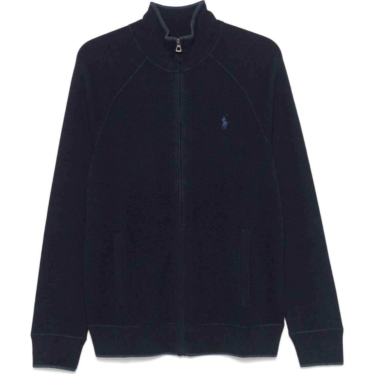POLO RALPH LAUREN Kardiganas vyrams, Mėlyna, Long sleeve full zip