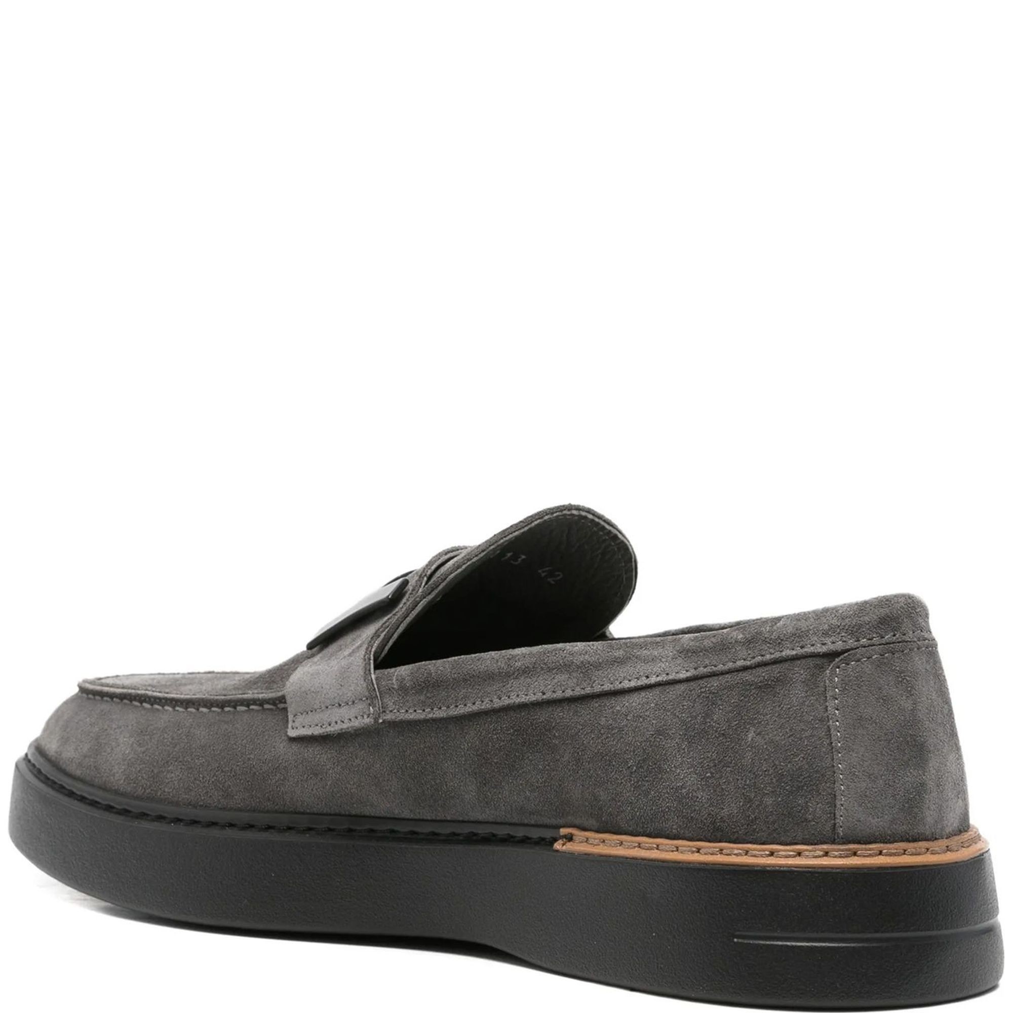 JOHN HARRISON Loaferiai vyrams, Pilka, Loafers 3
