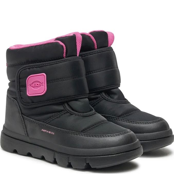 GEOX Aulinukai mergaitėms, Juoda, Willaboom booties 1
