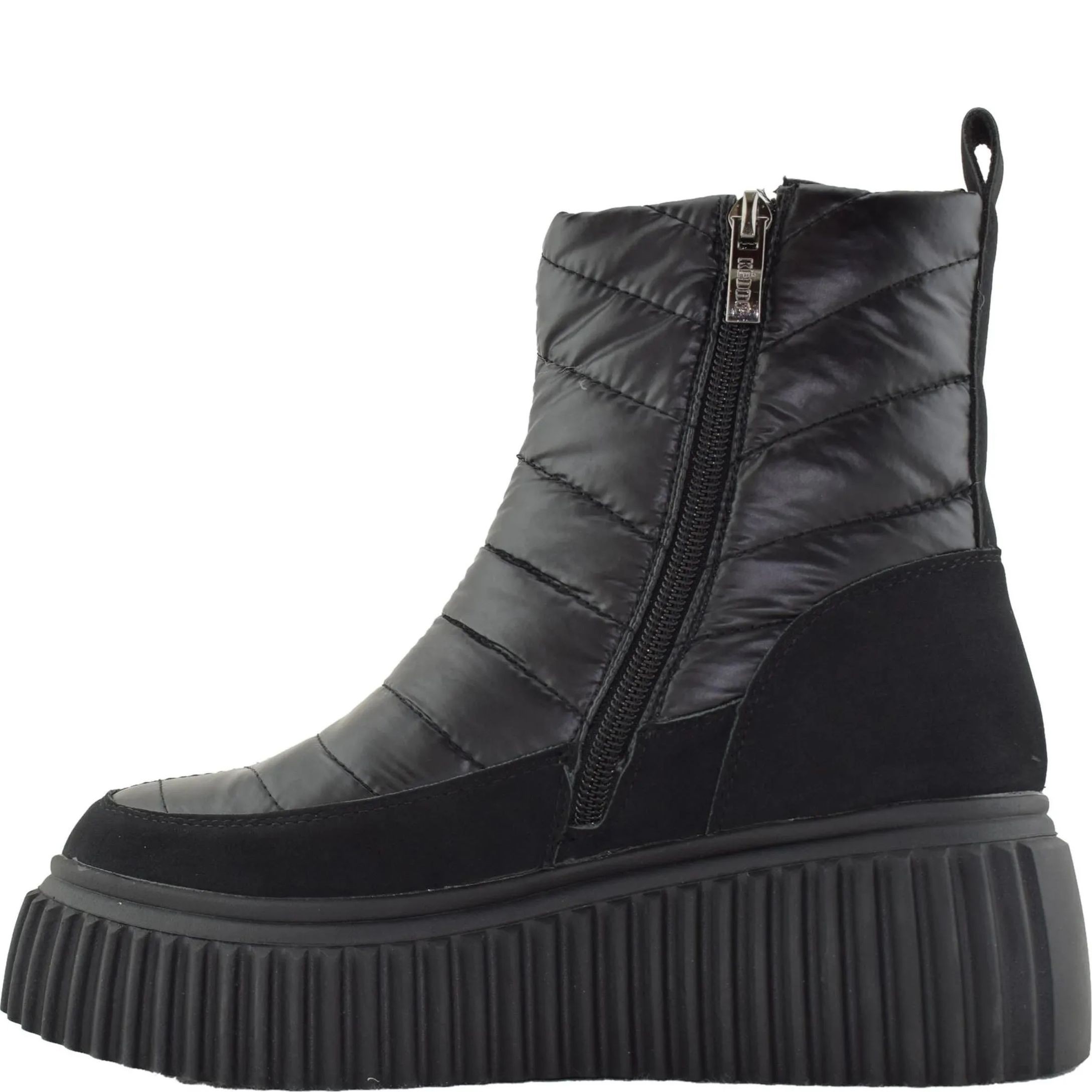 KEDDO Pašiltinti aulinukai moterims, Juoda, WARM BOOTS 3