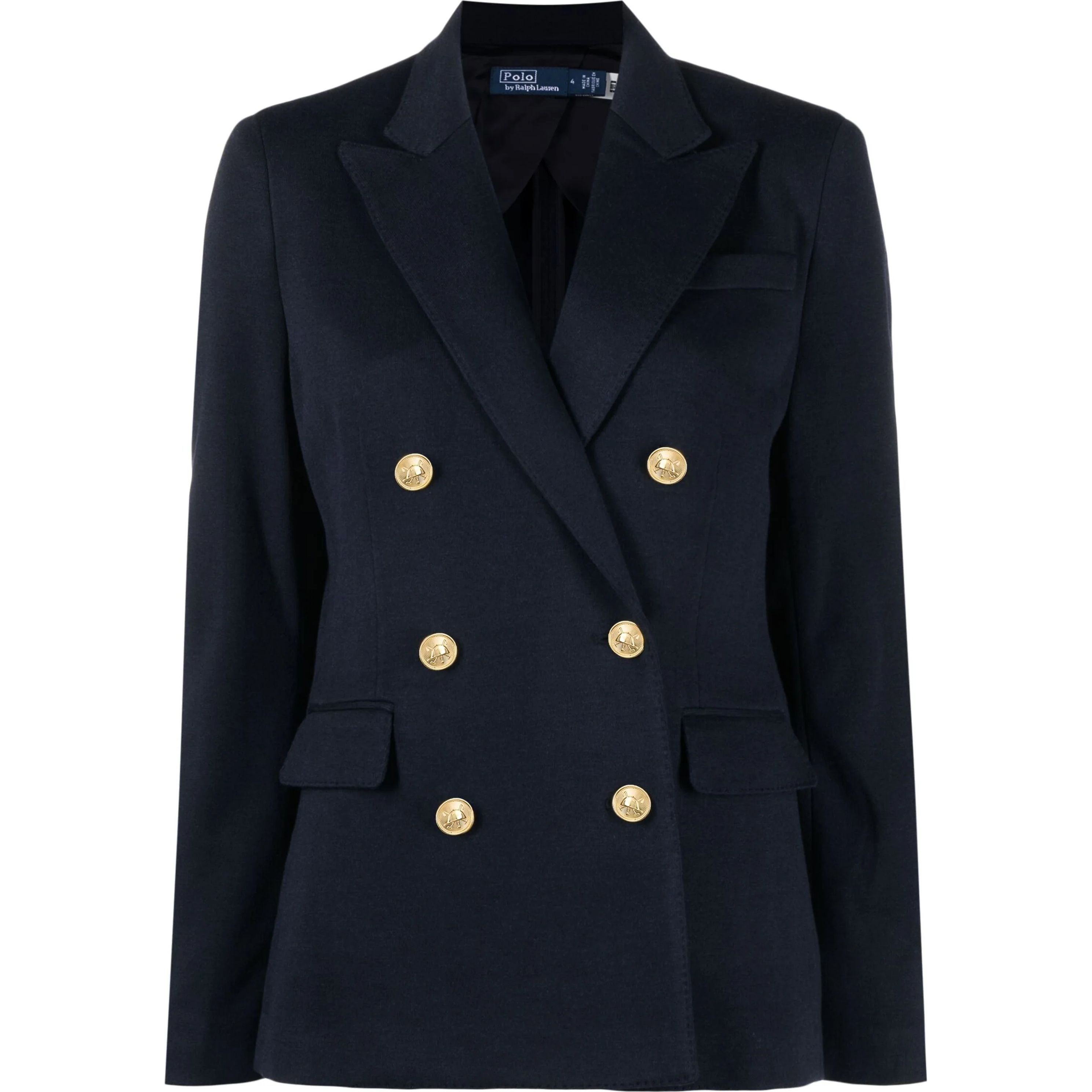 POLO RALPH LAUREN Švarkas moterims, Mėlyna, Knit blazer 1