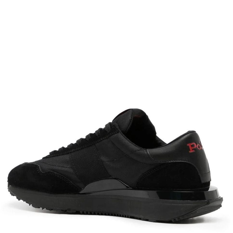 POLO RALPH LAUREN Sportiniai bateliai vyrams, Juoda, Low top lace sneakers 3
