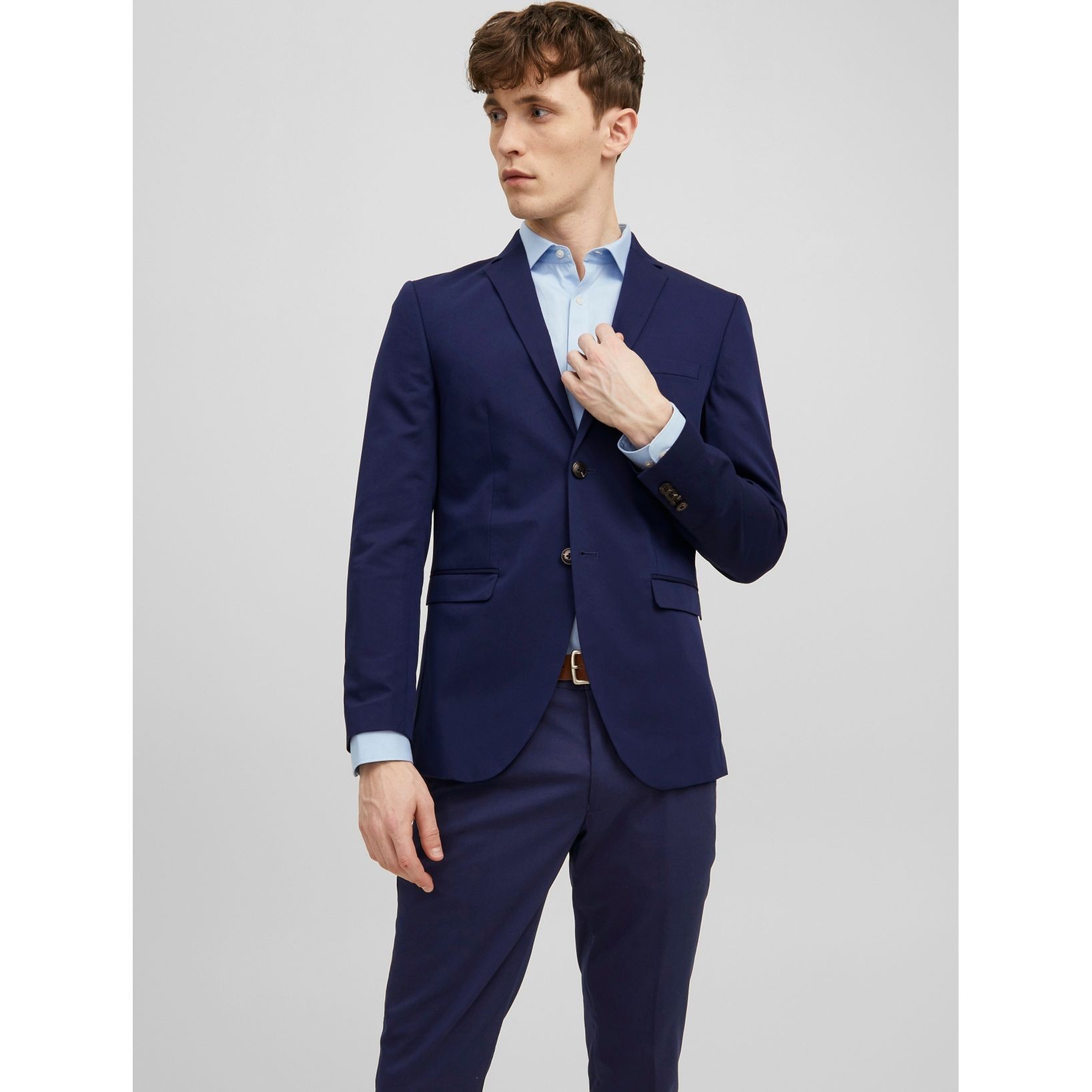 JACK & JONES Švarkas vyrams, Mėlyna, JPRFRANCO BLAZER NOOS 5