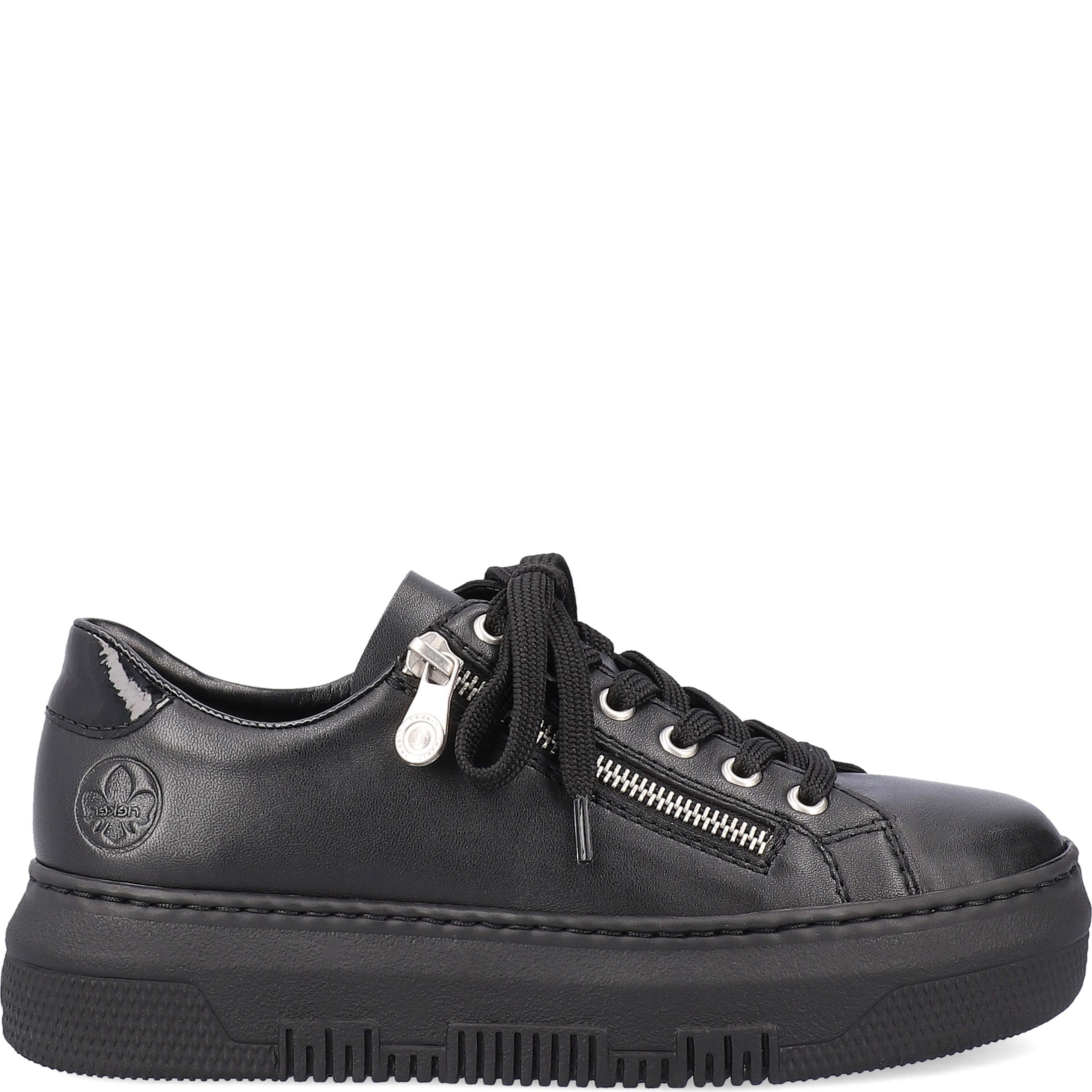 RIEKER Sportiniai bateliai moterims, Juoda, SPORT SHOE 2