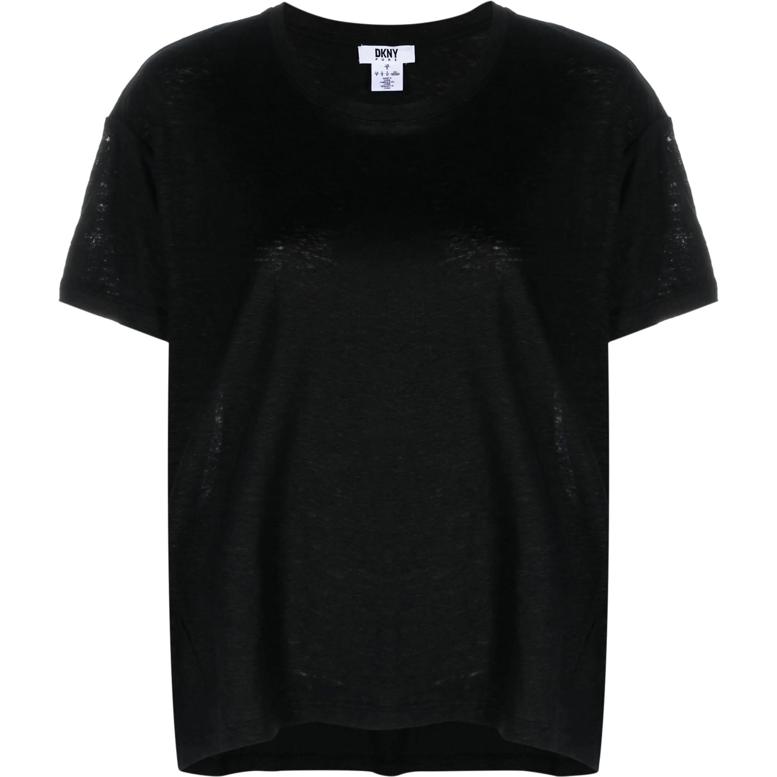 DKNY Palaidinės moterims, Juoda, Subtle flutter top 1