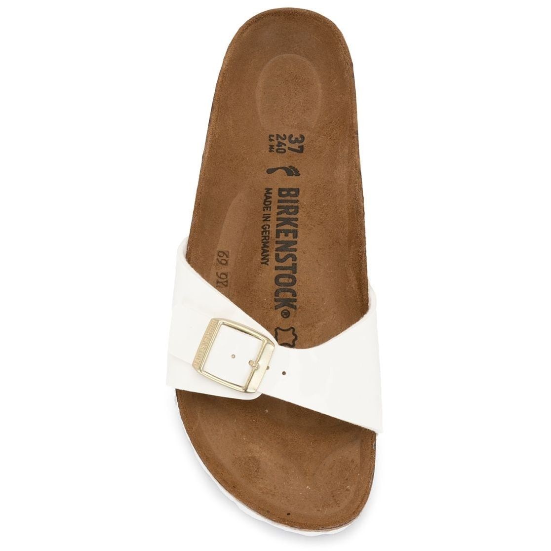 BIRKENSTOCK Šlepetės moterims, Balta, MADRID BS Slippers 4